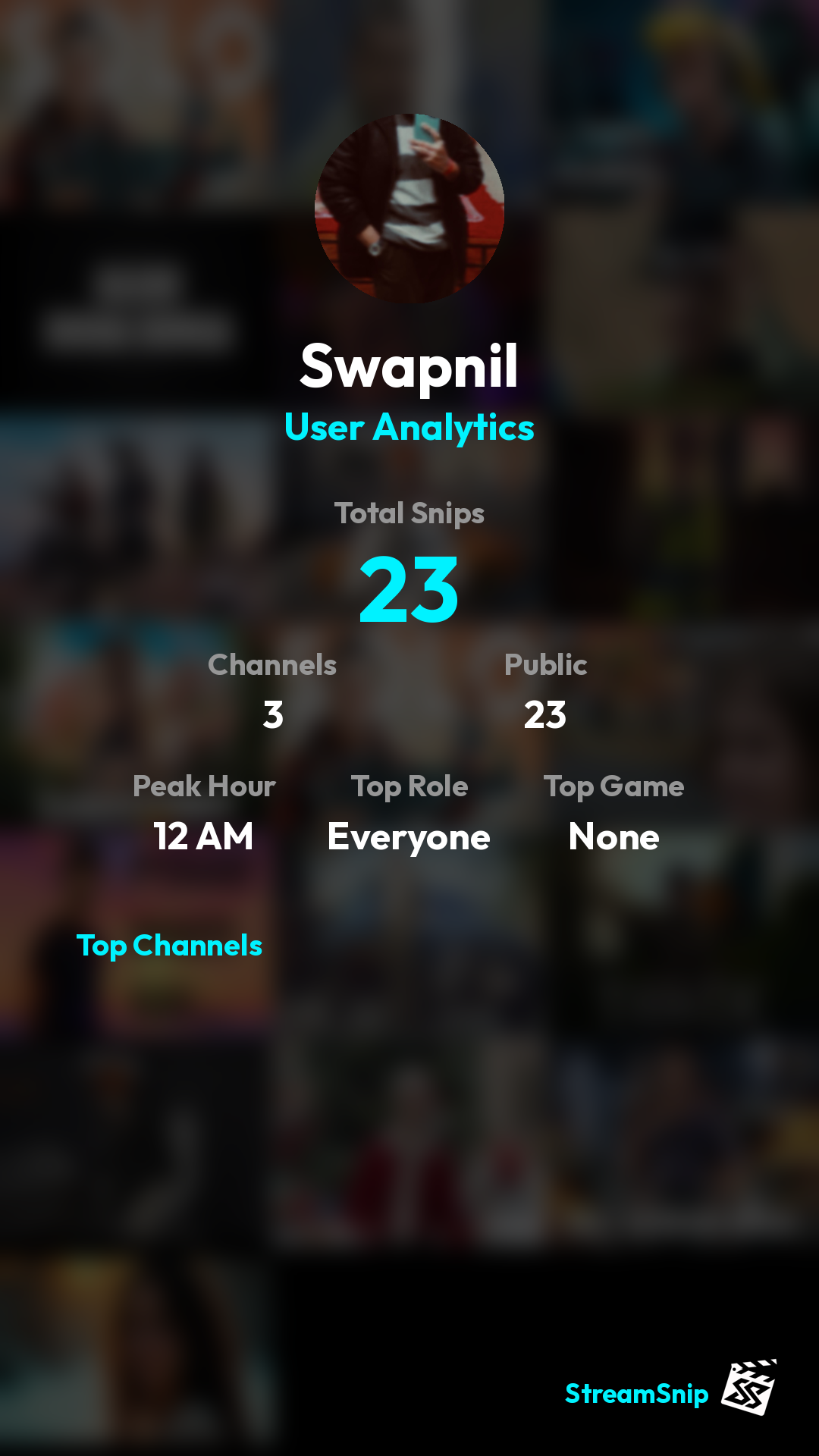 Stats Share Card