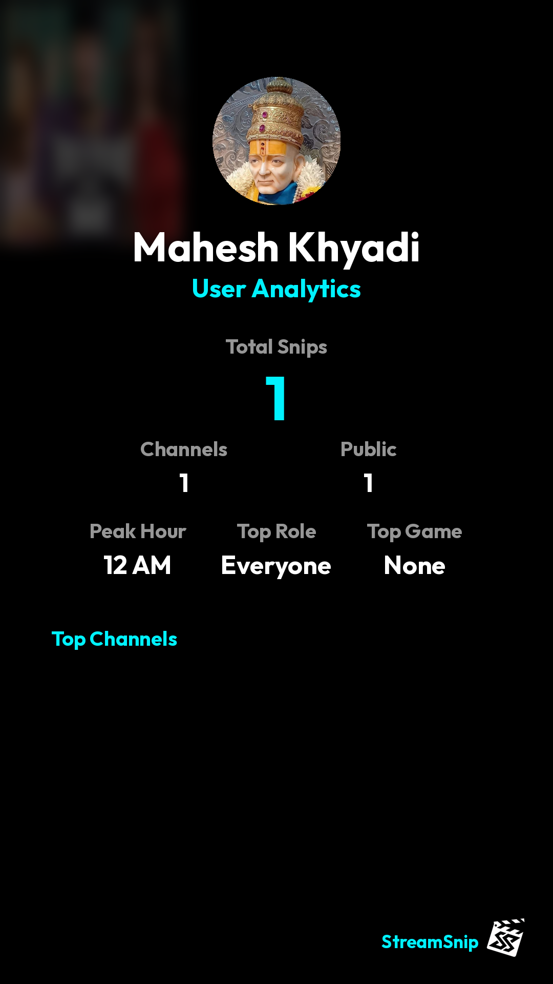 Stats Share Card