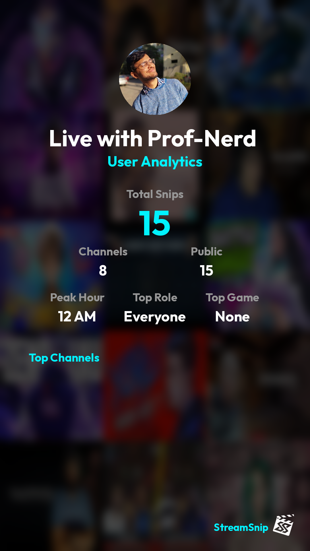 Stats Share Card