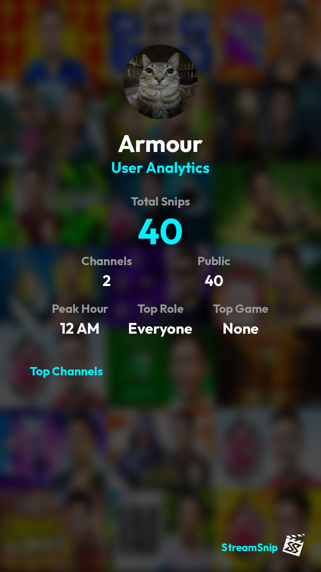 Stats Share Card