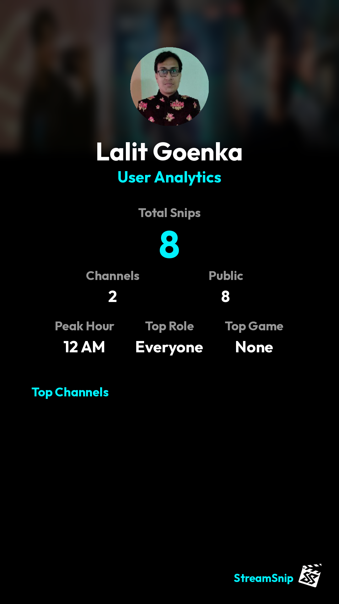 Stats Share Card