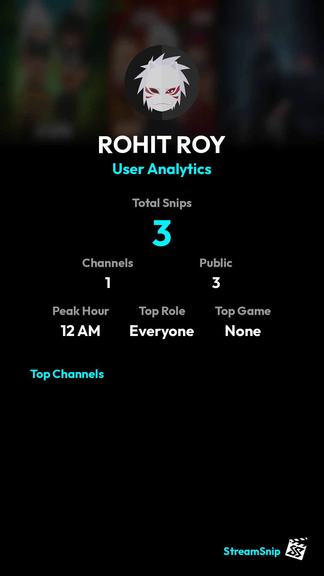 Stats Share Card