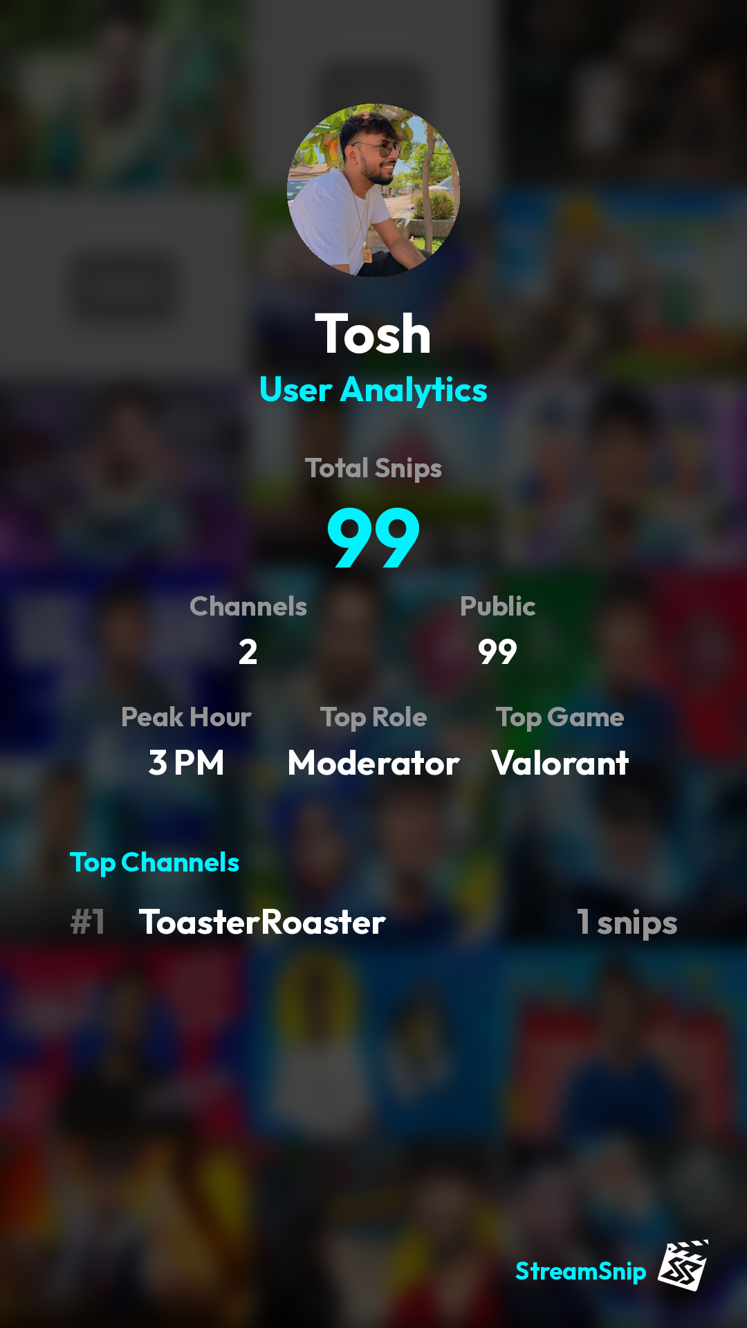 Stats Share Card