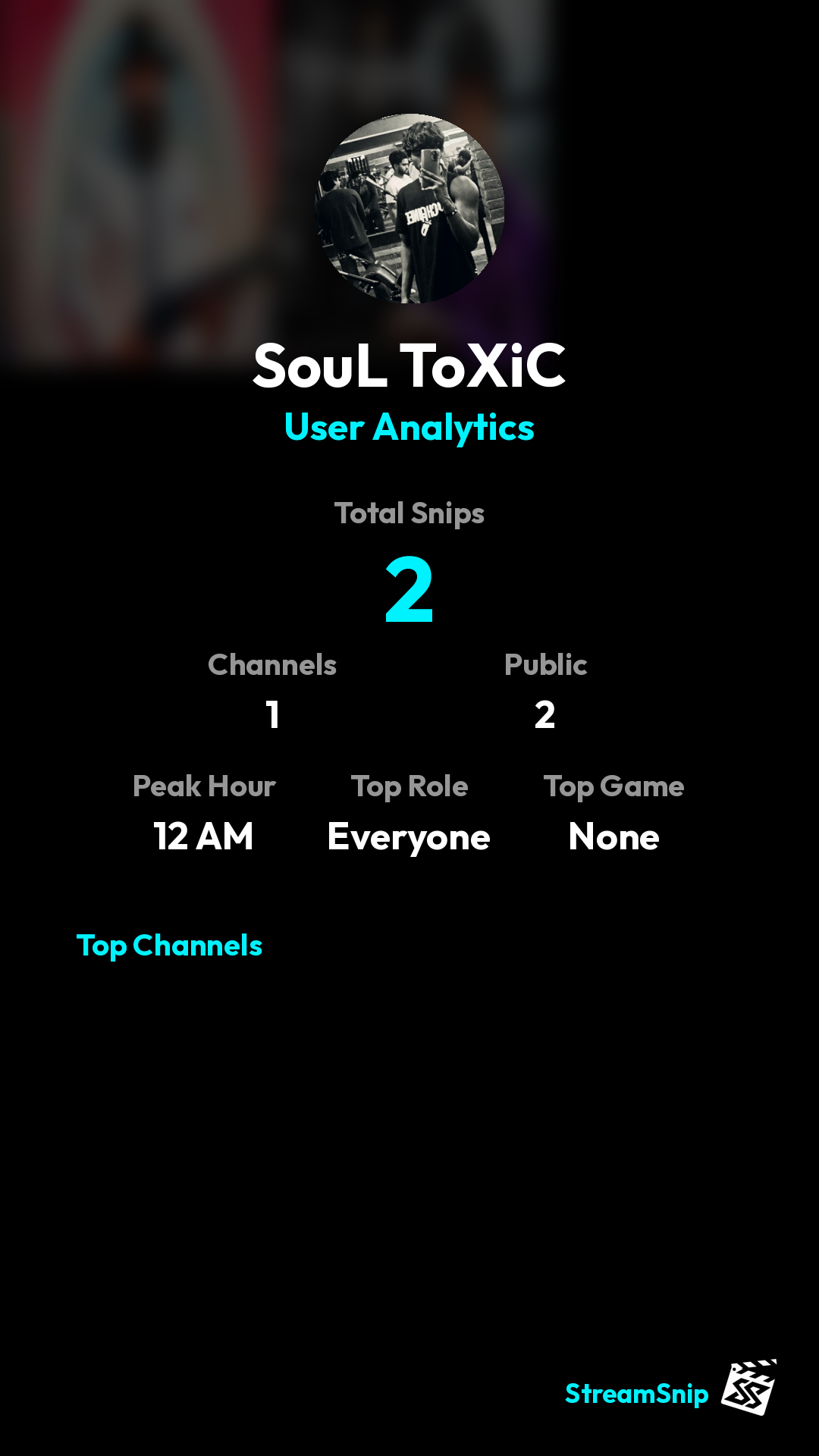 Stats Share Card