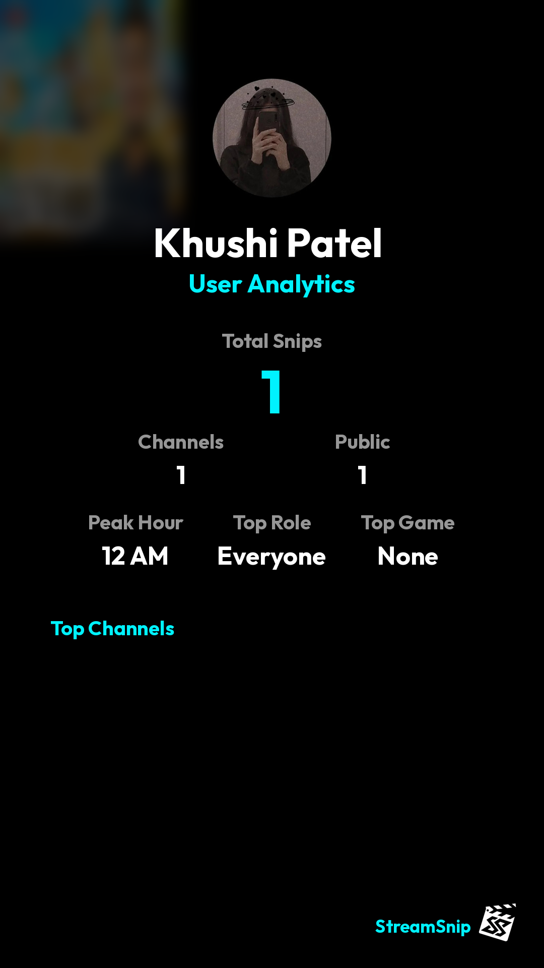 Stats Share Card