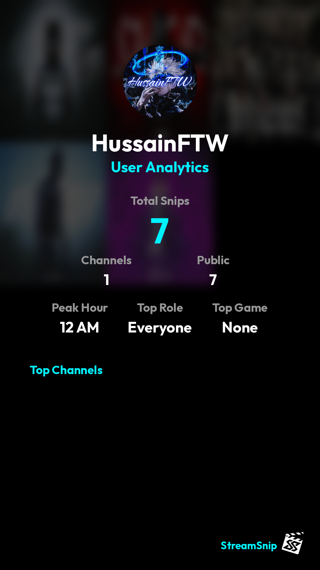 Stats Share Card