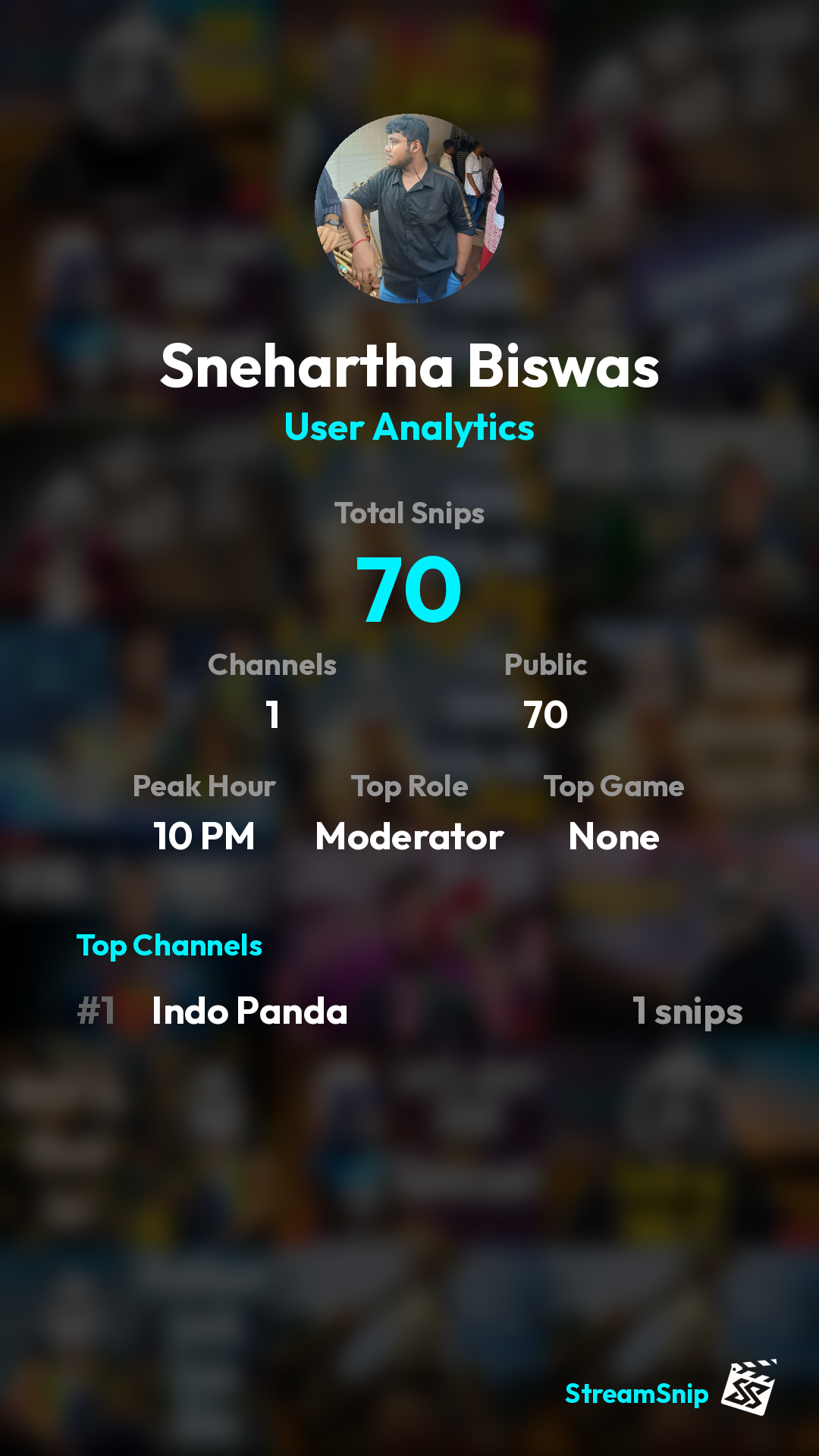 Stats Share Card