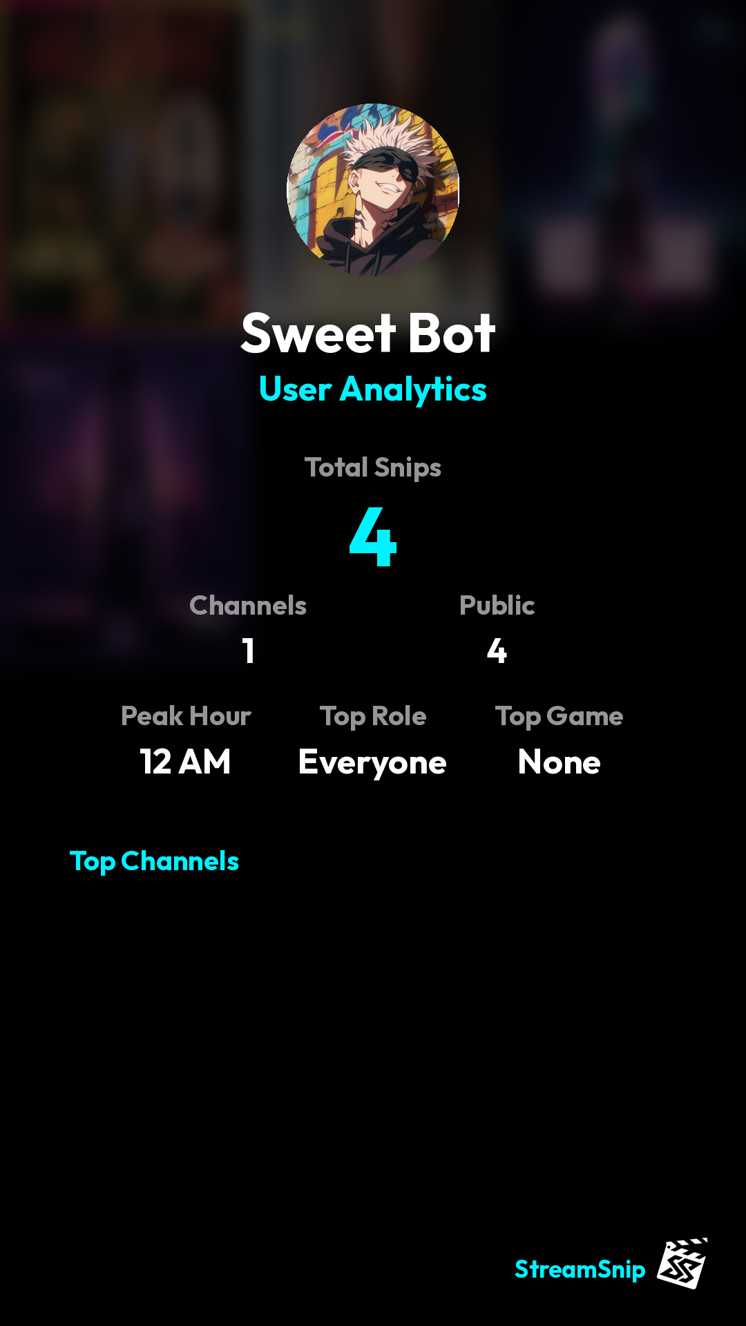 Stats Share Card