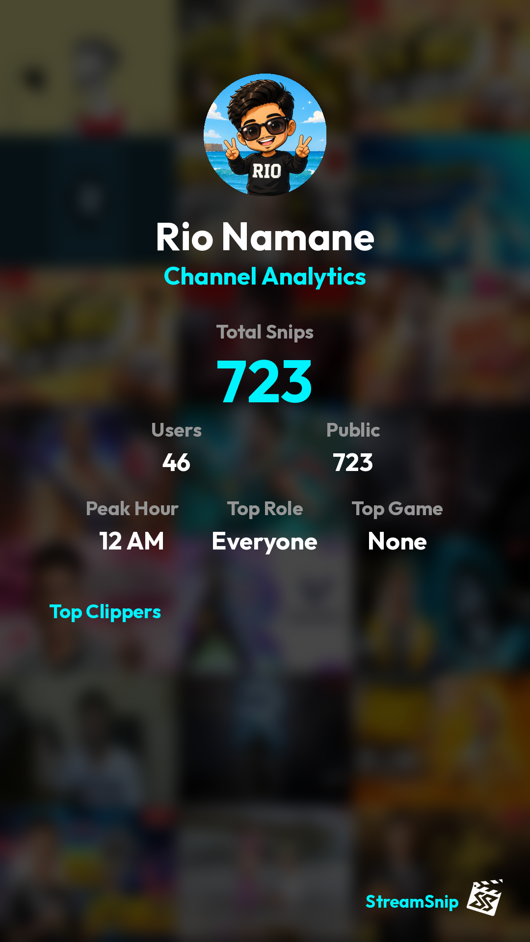 Stats Share Card