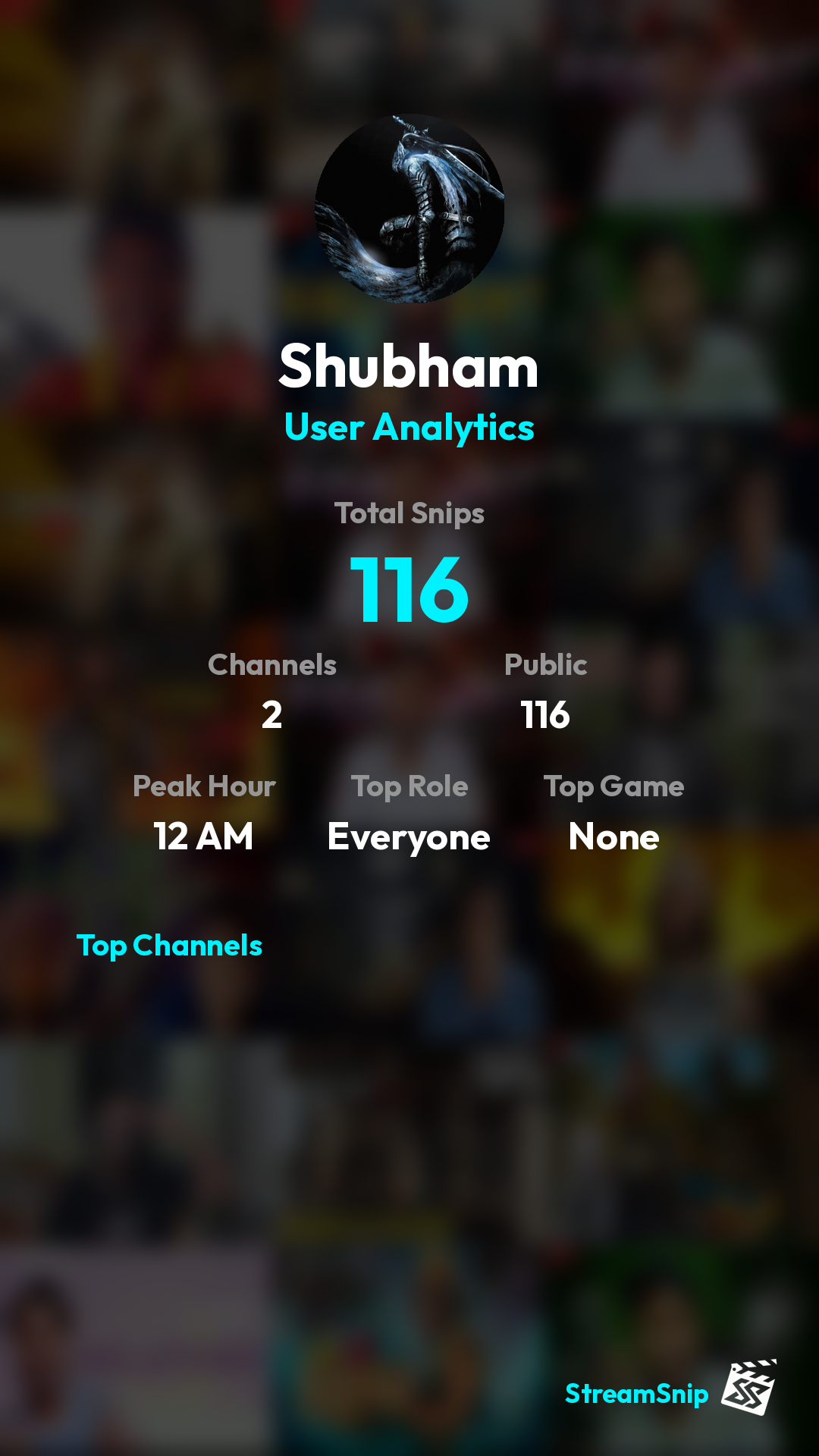 Stats Share Card