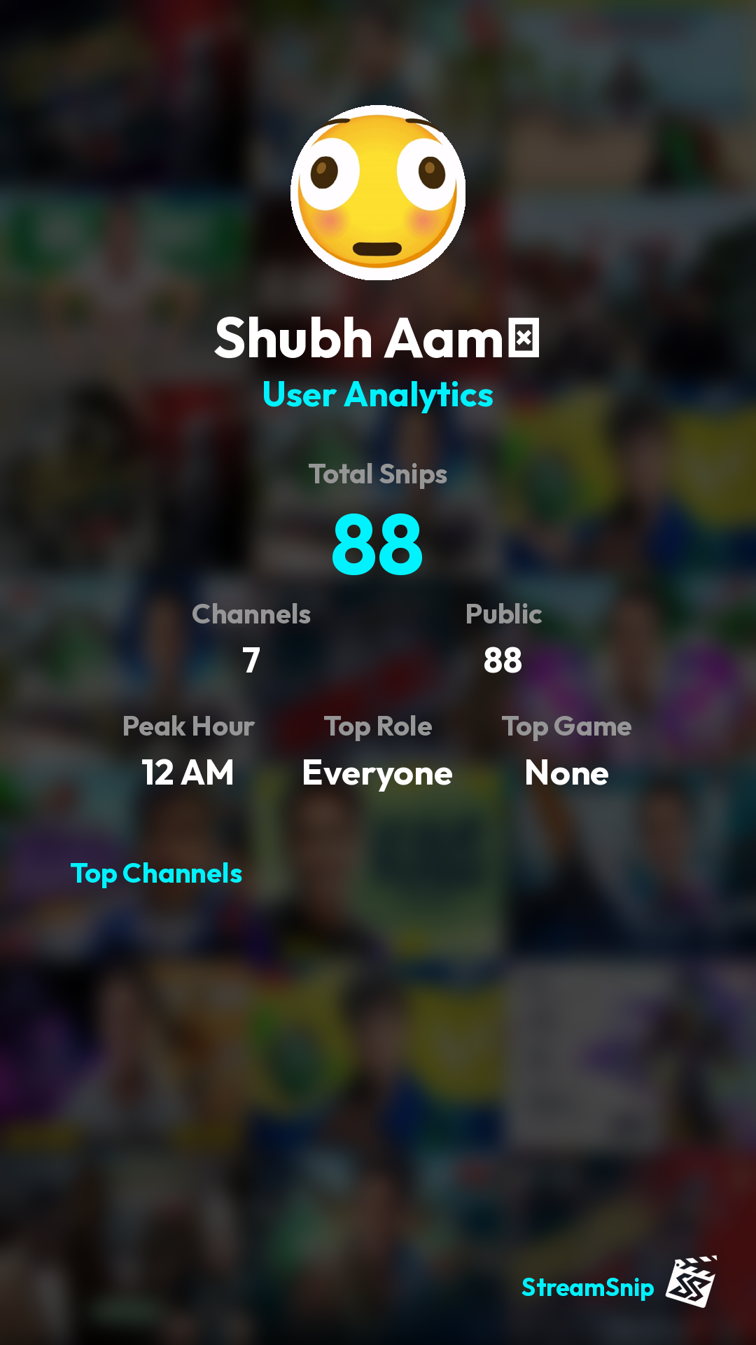 Stats Share Card