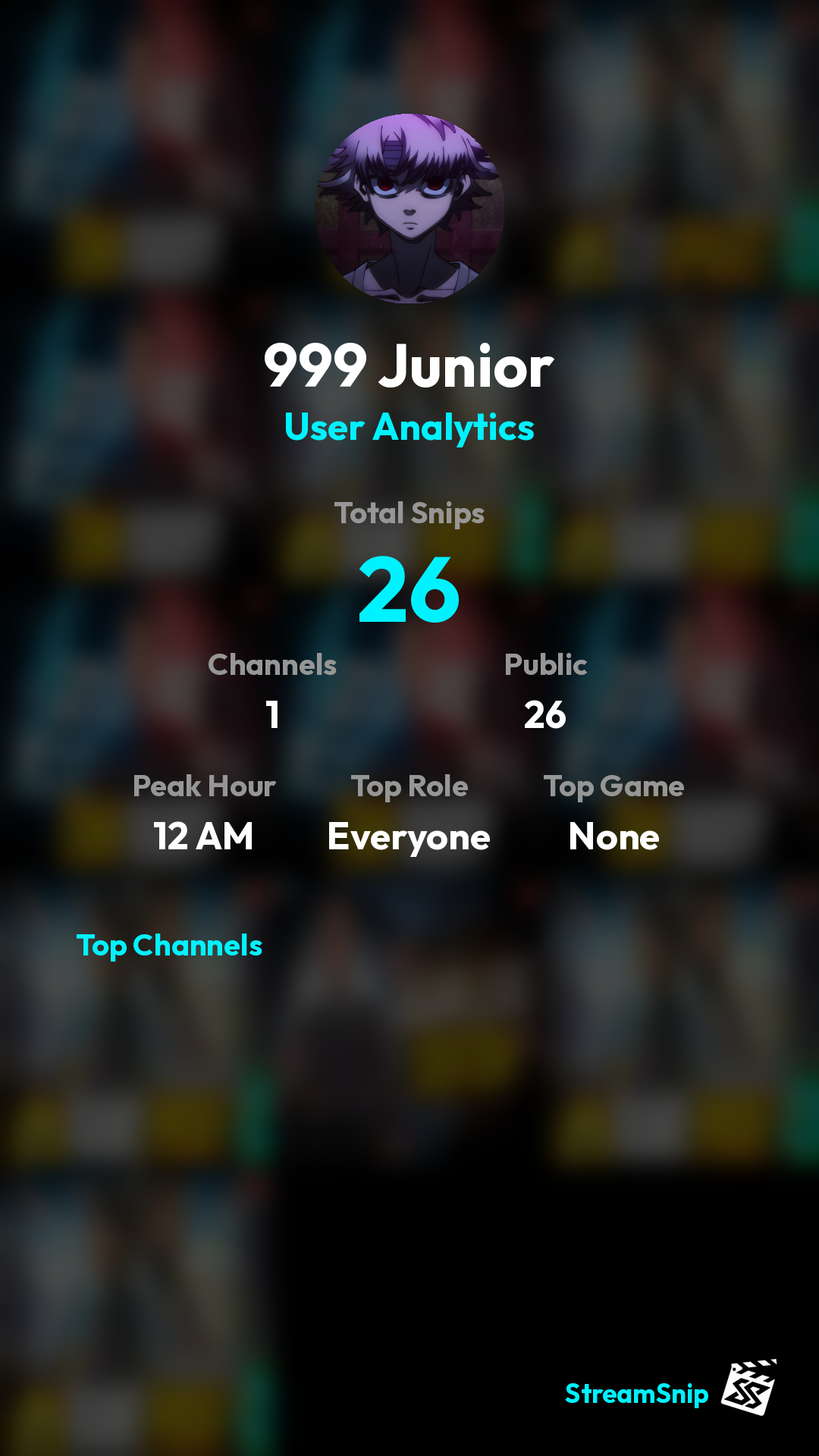 Stats Share Card