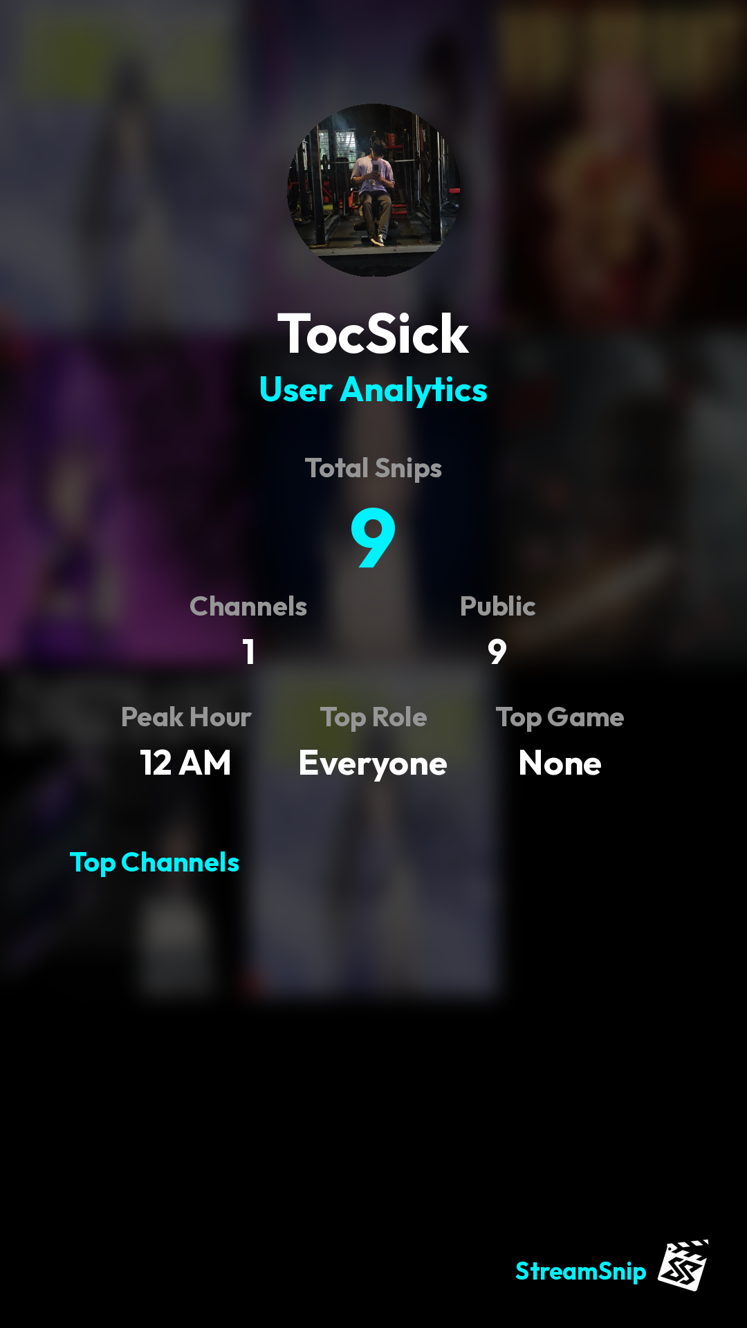 Stats Share Card