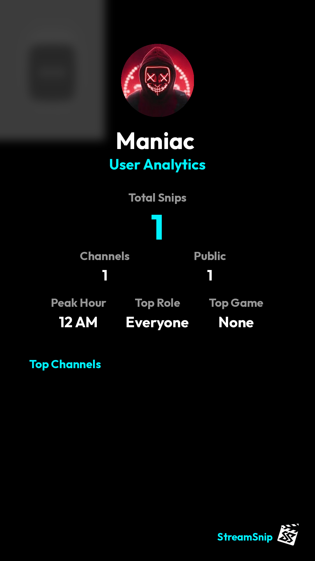 Stats Share Card