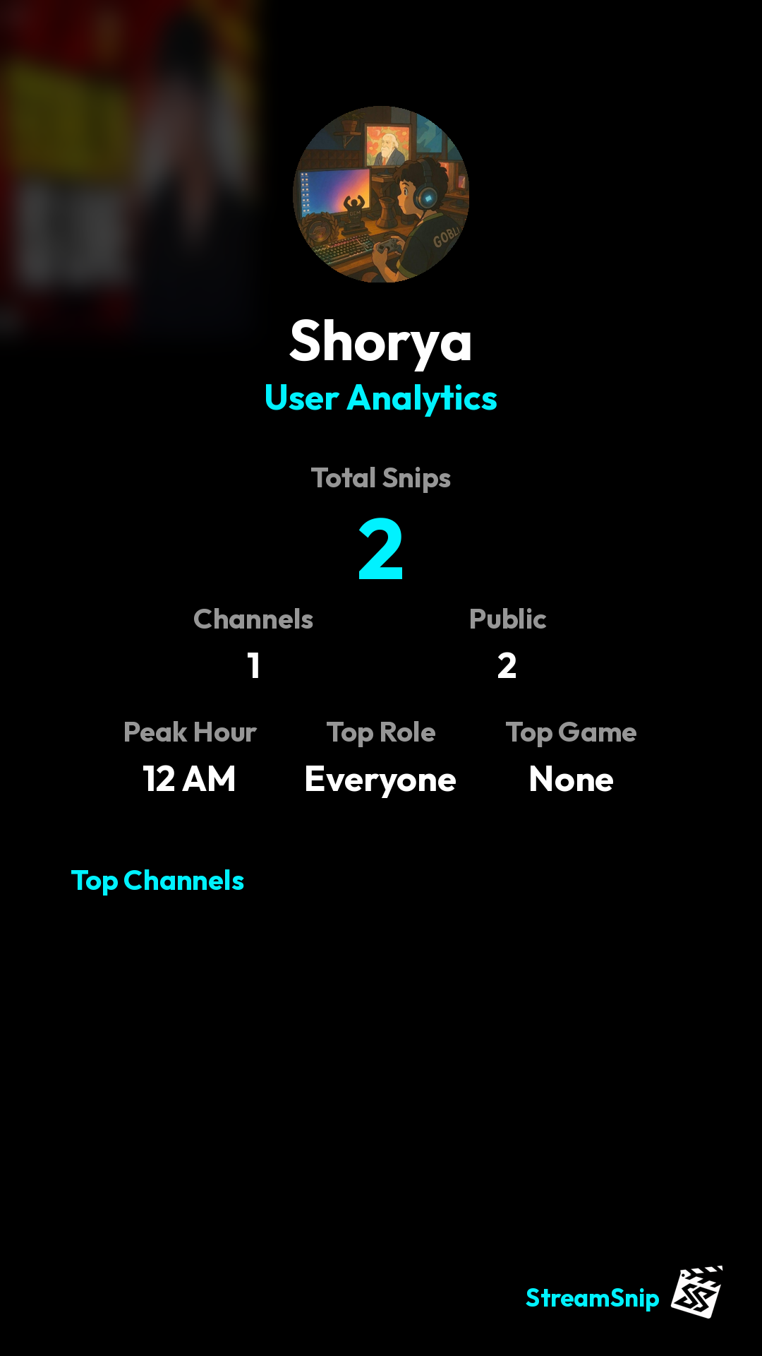 Stats Share Card