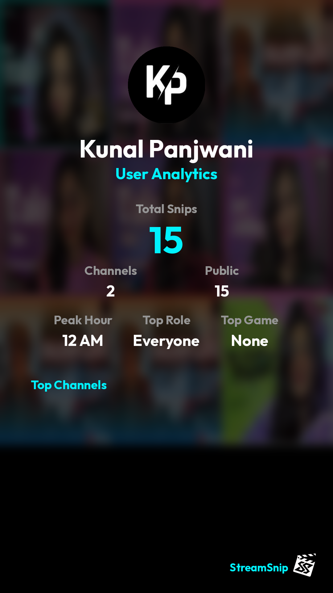 Stats Share Card