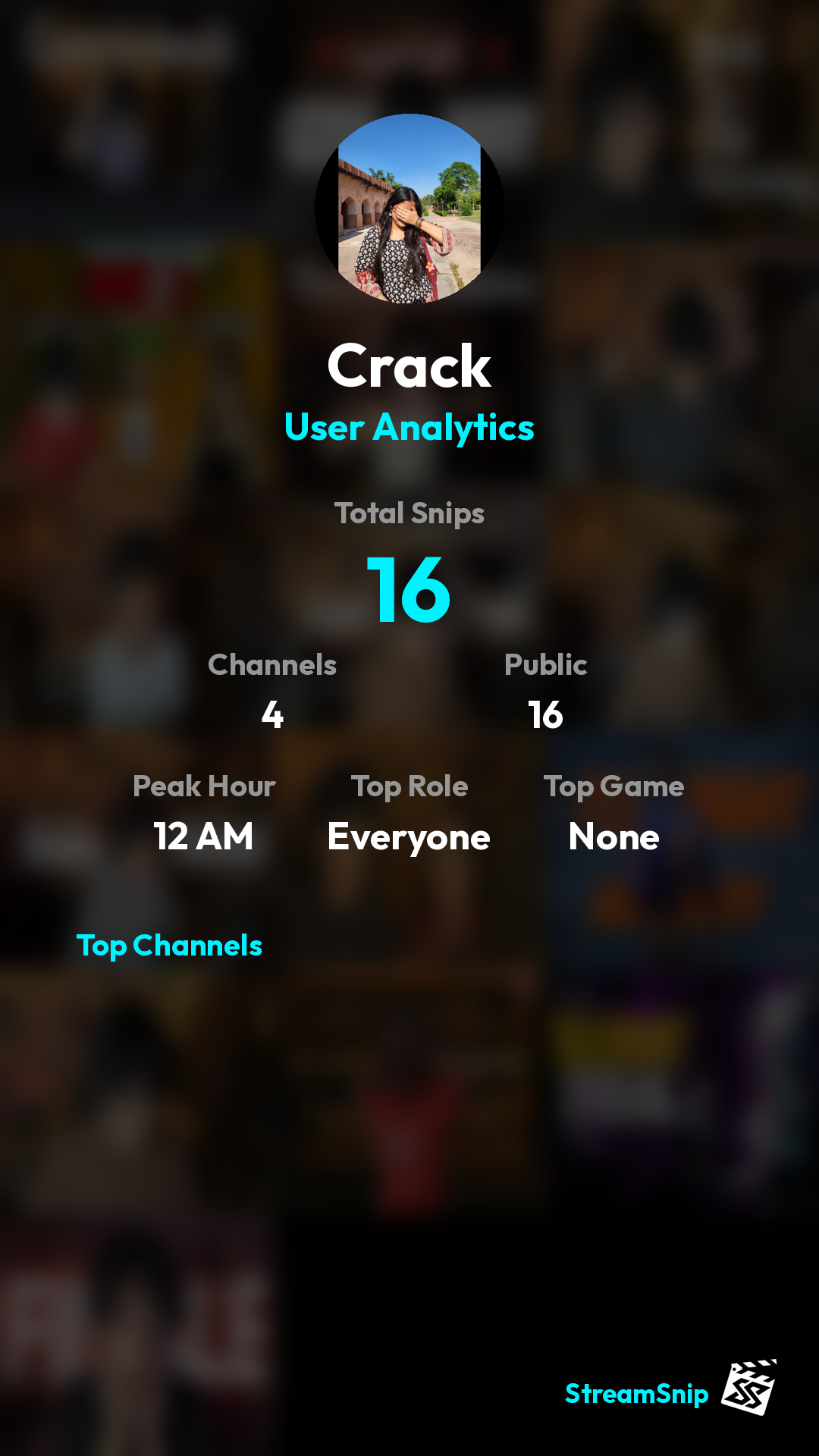 Stats Share Card