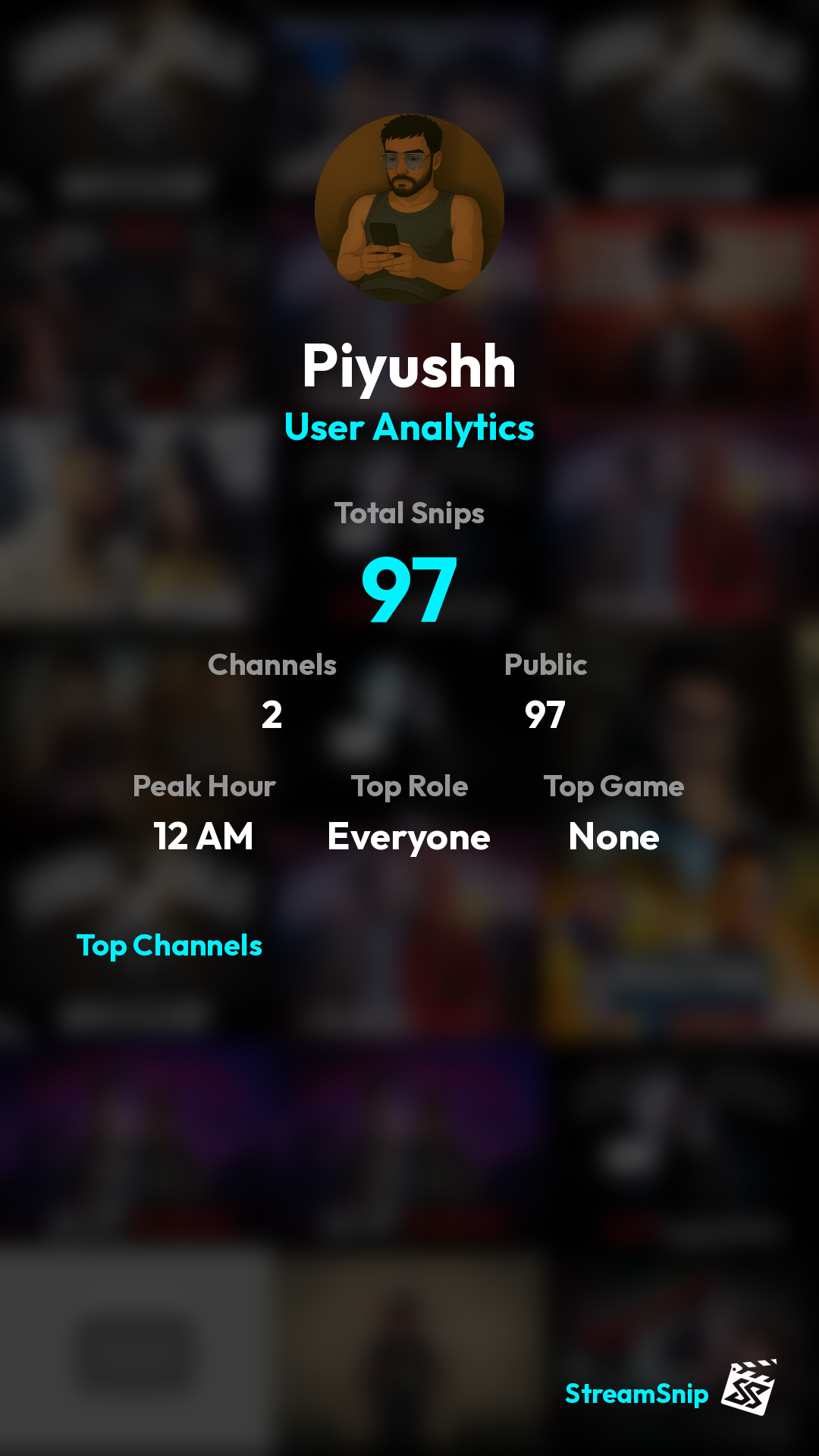 Stats Share Card