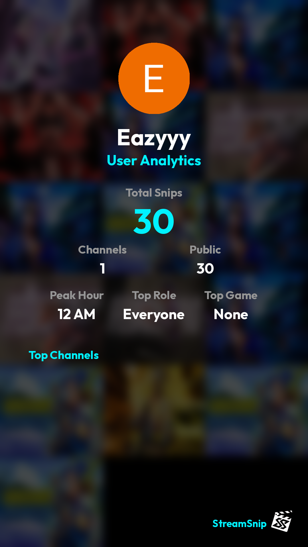 Stats Share Card