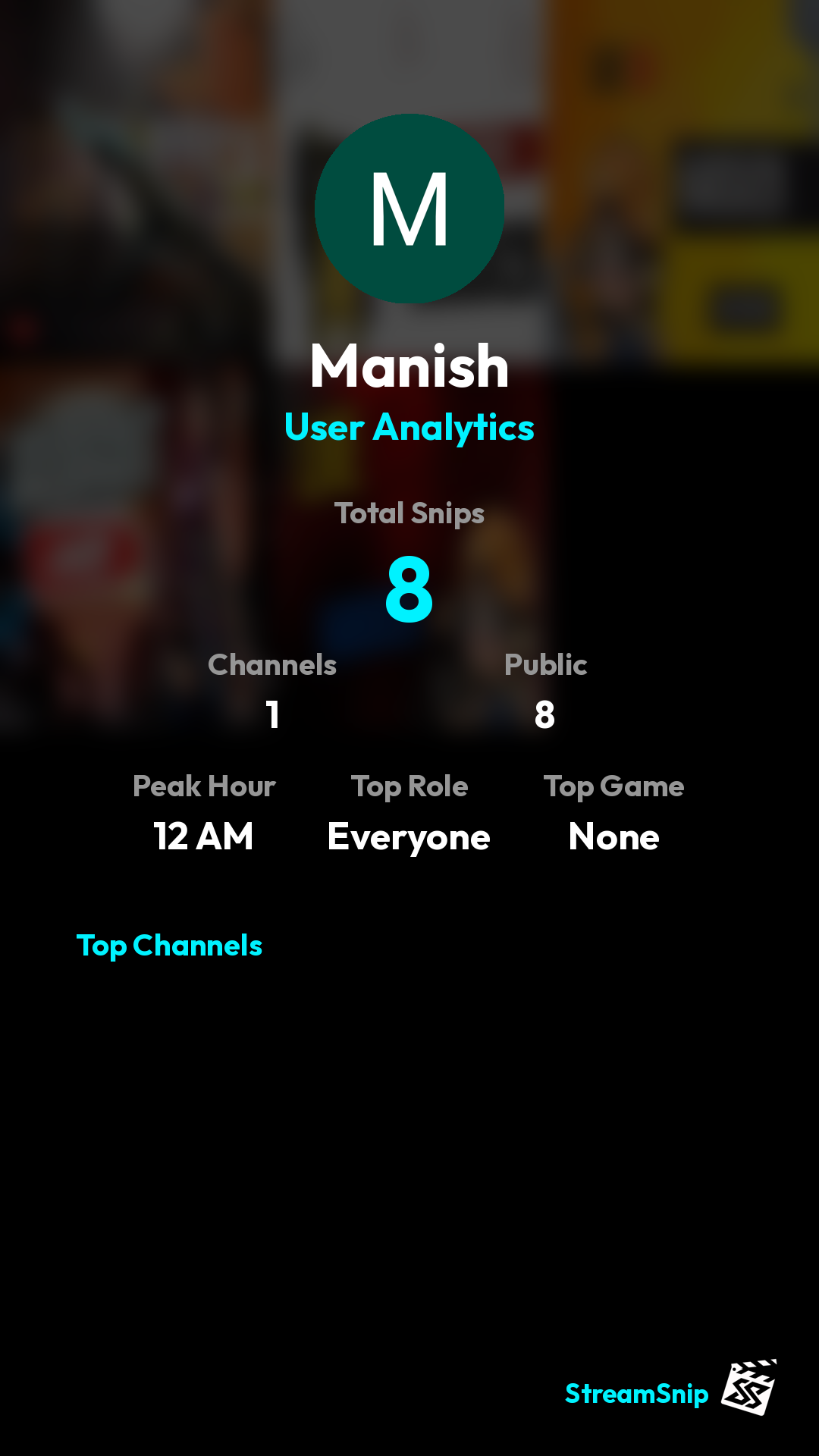 Stats Share Card