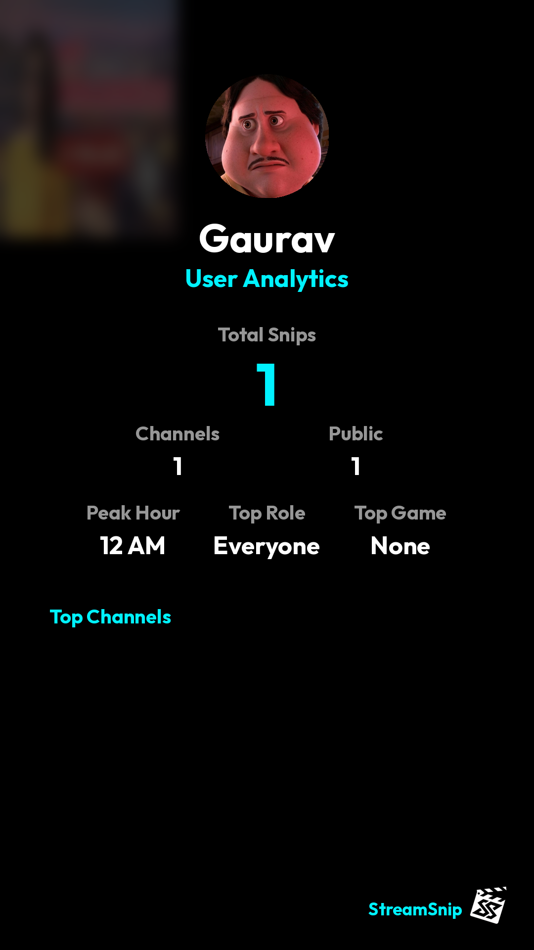 Stats Share Card