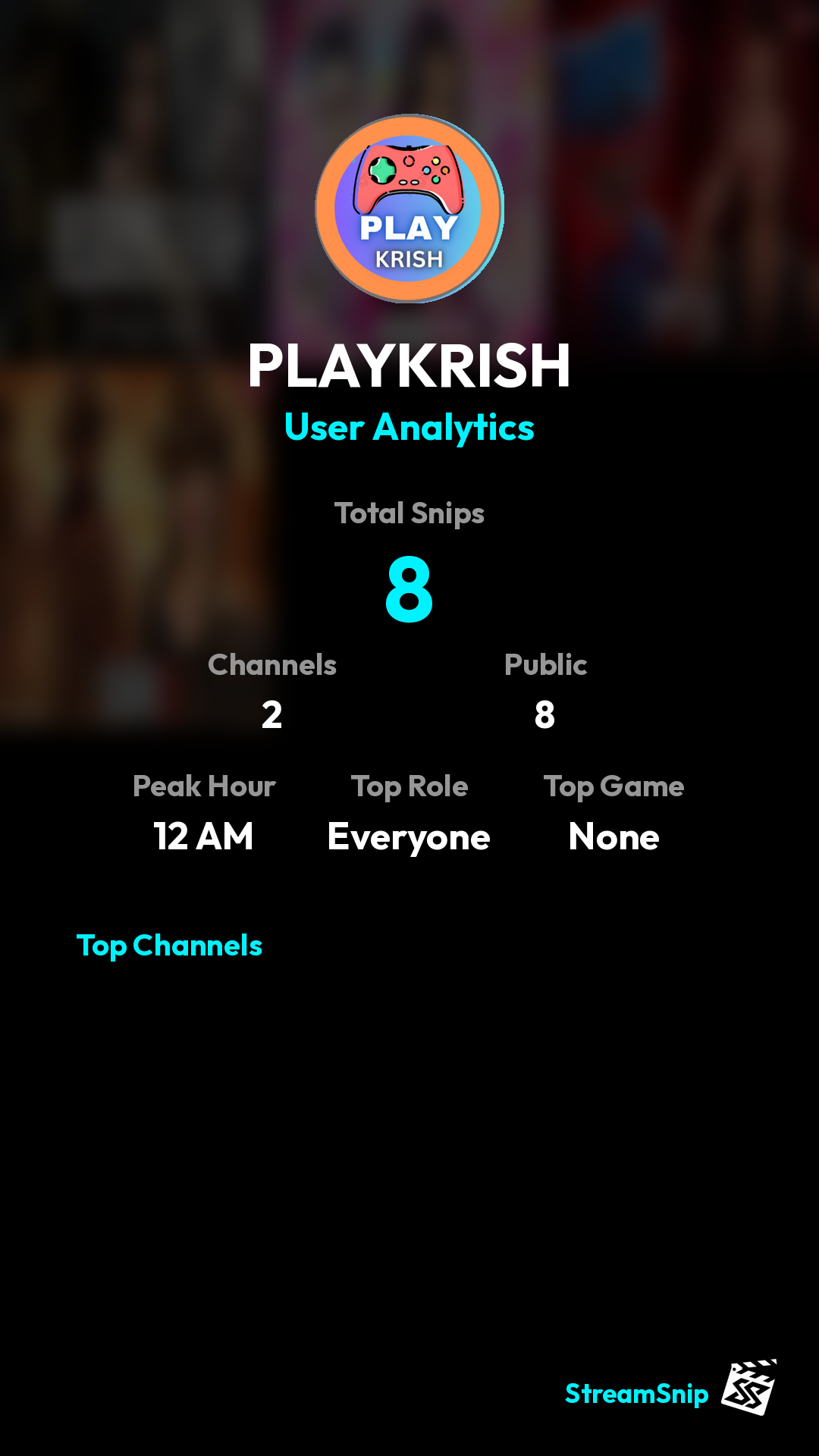 Stats Share Card