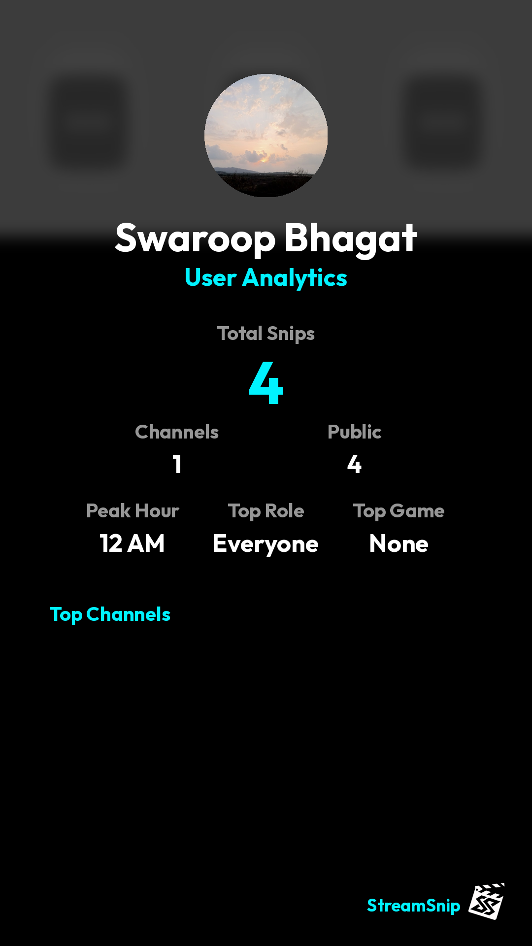 Stats Share Card