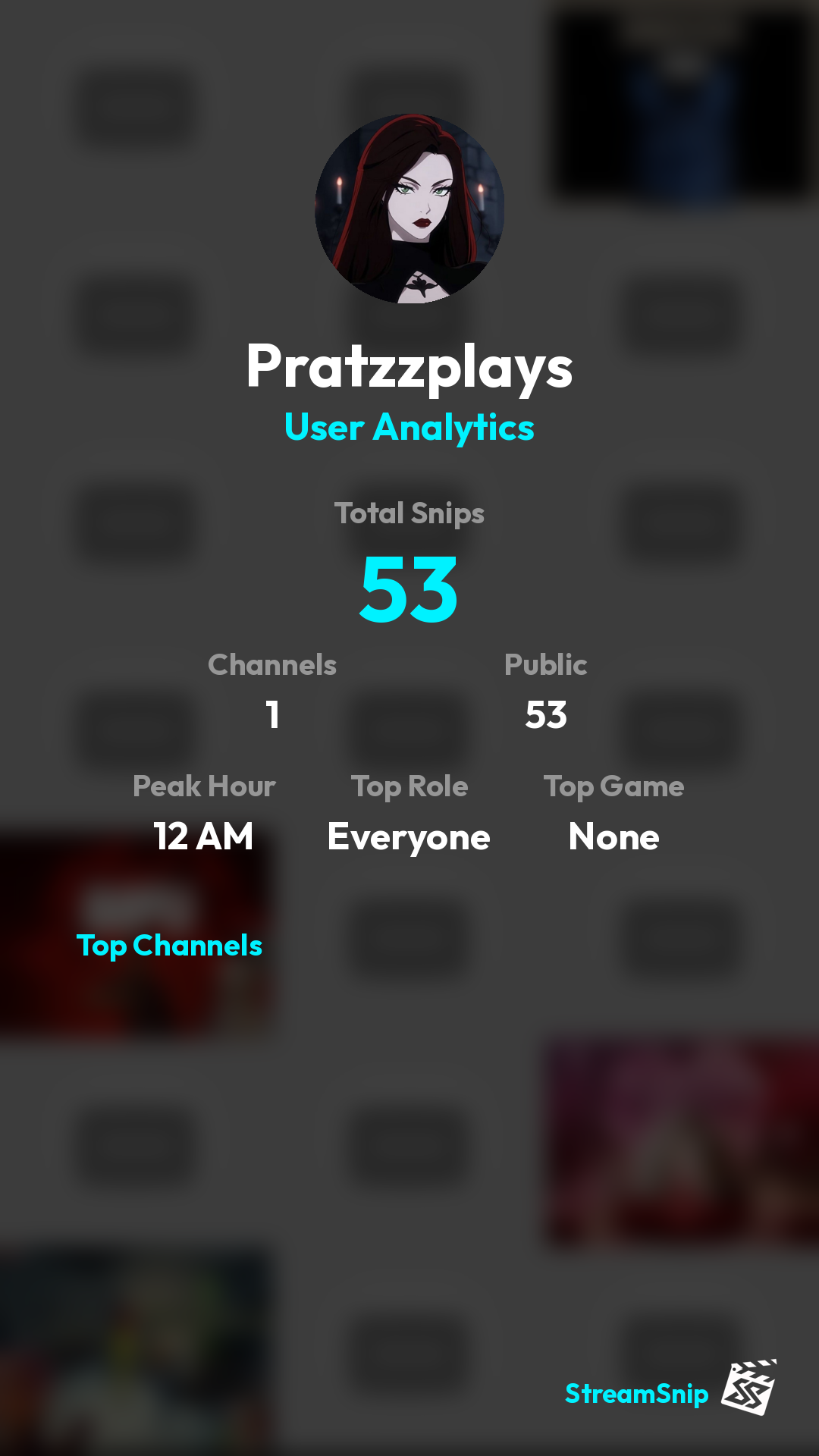 Stats Share Card