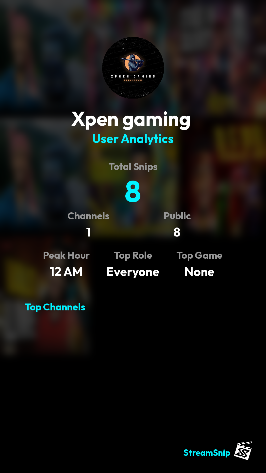 Stats Share Card