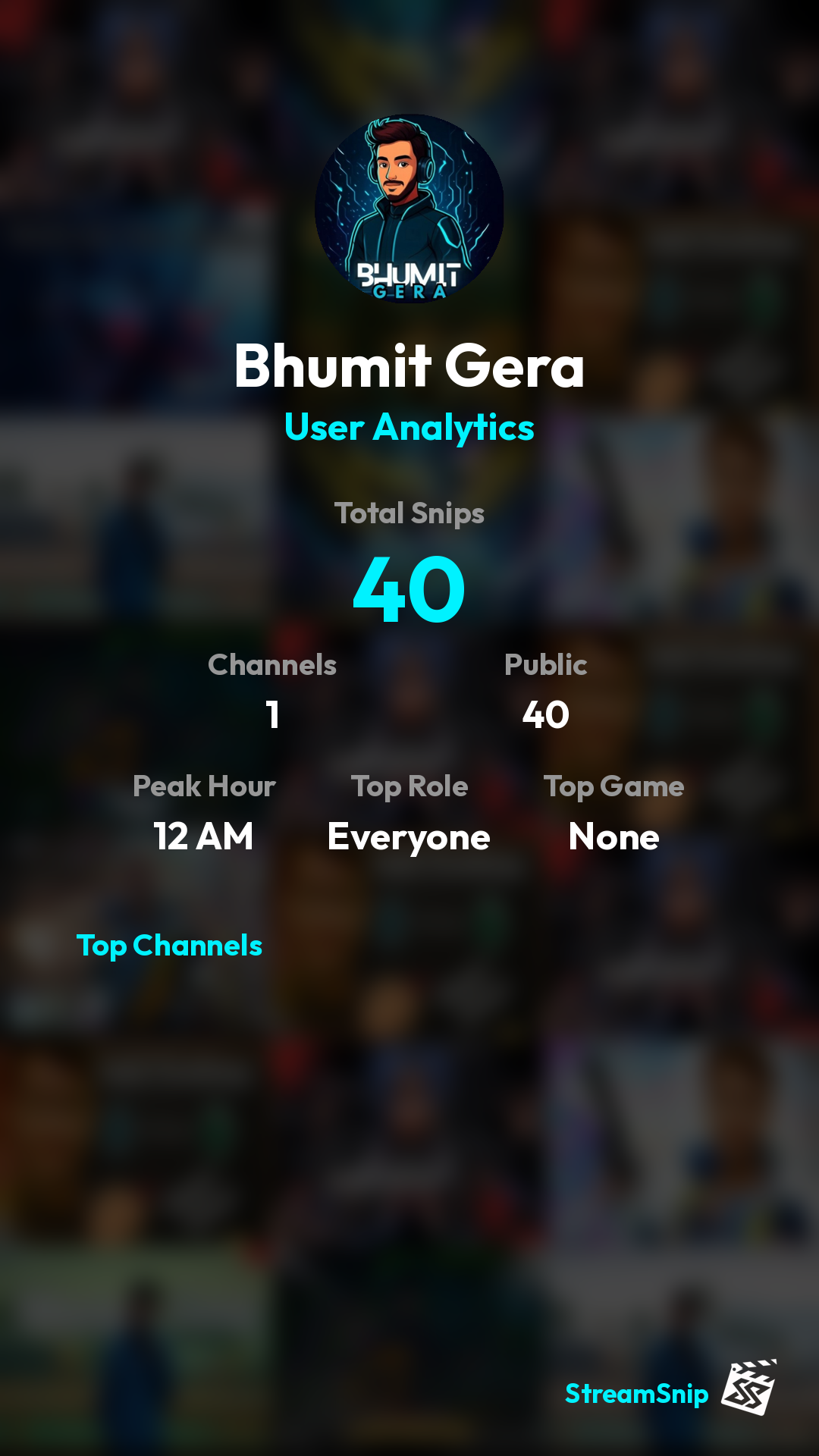 Stats Share Card