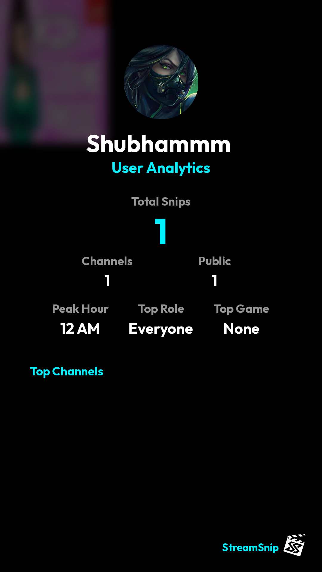 Stats Share Card