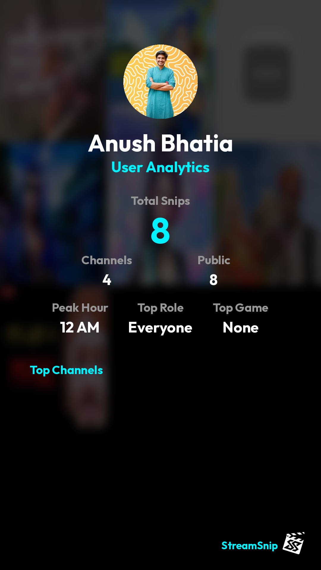 Stats Share Card
