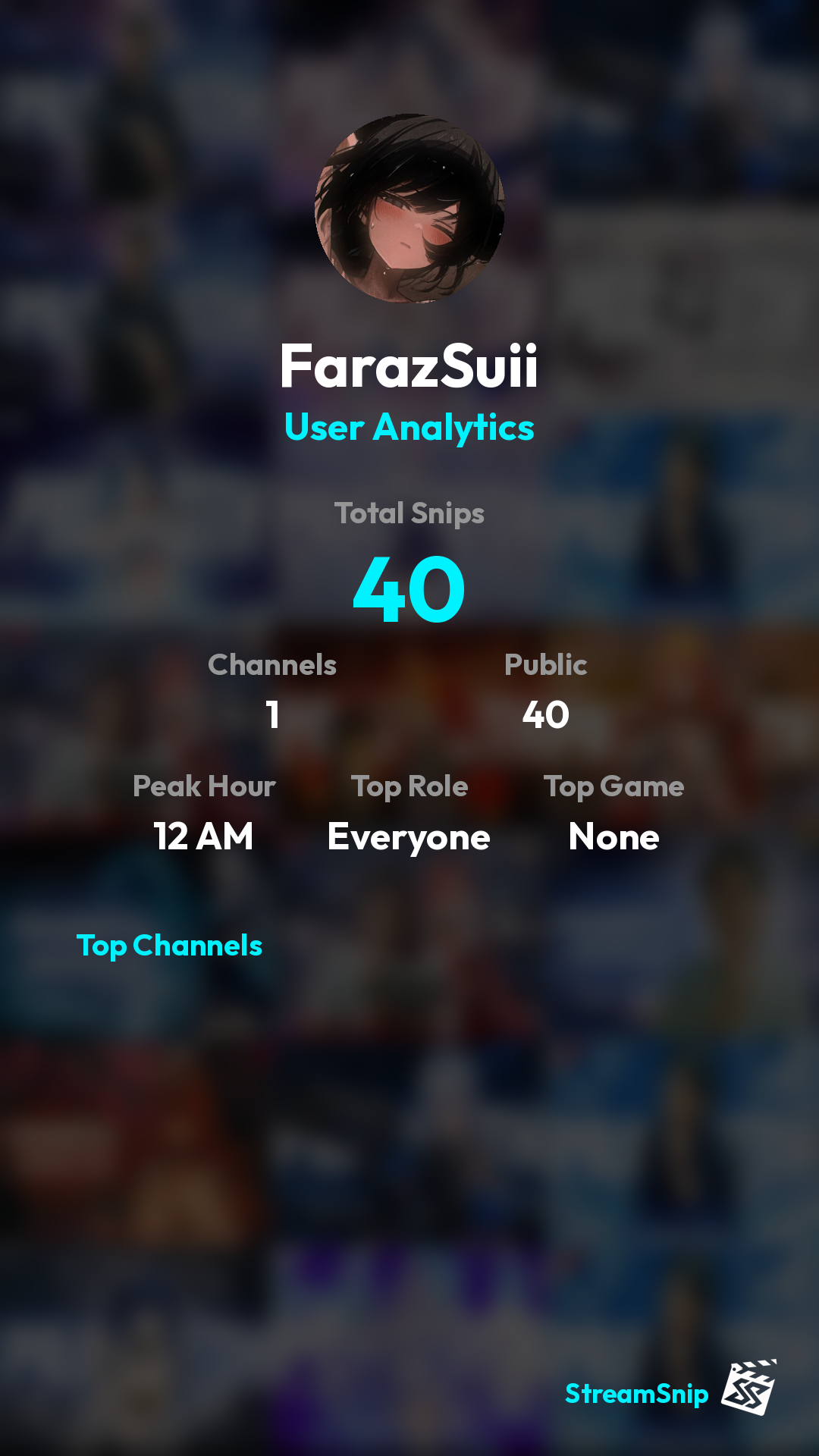 Stats Share Card