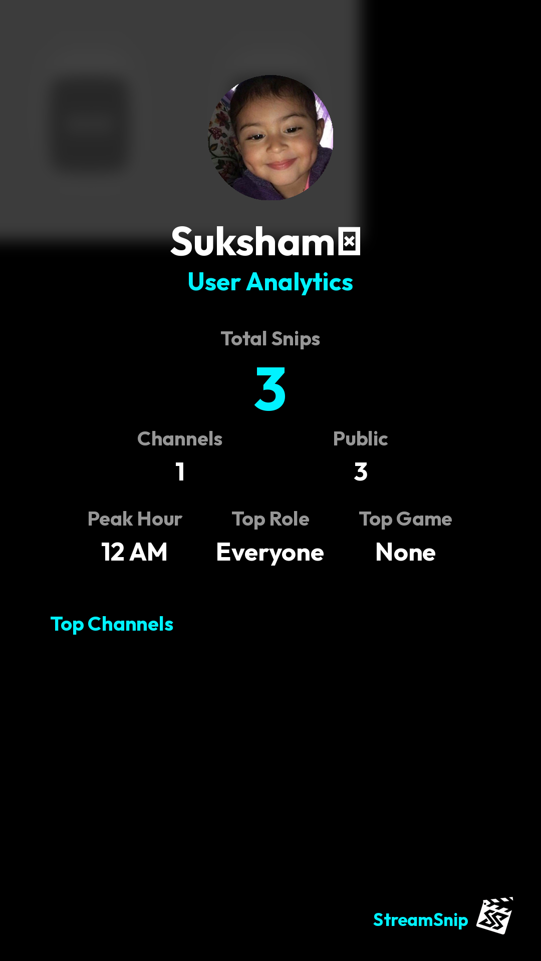 Stats Share Card