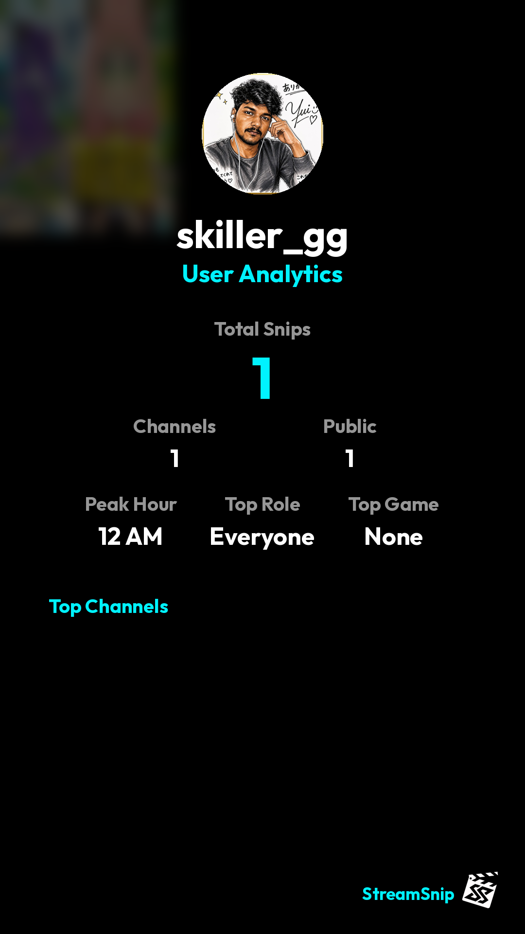 Stats Share Card