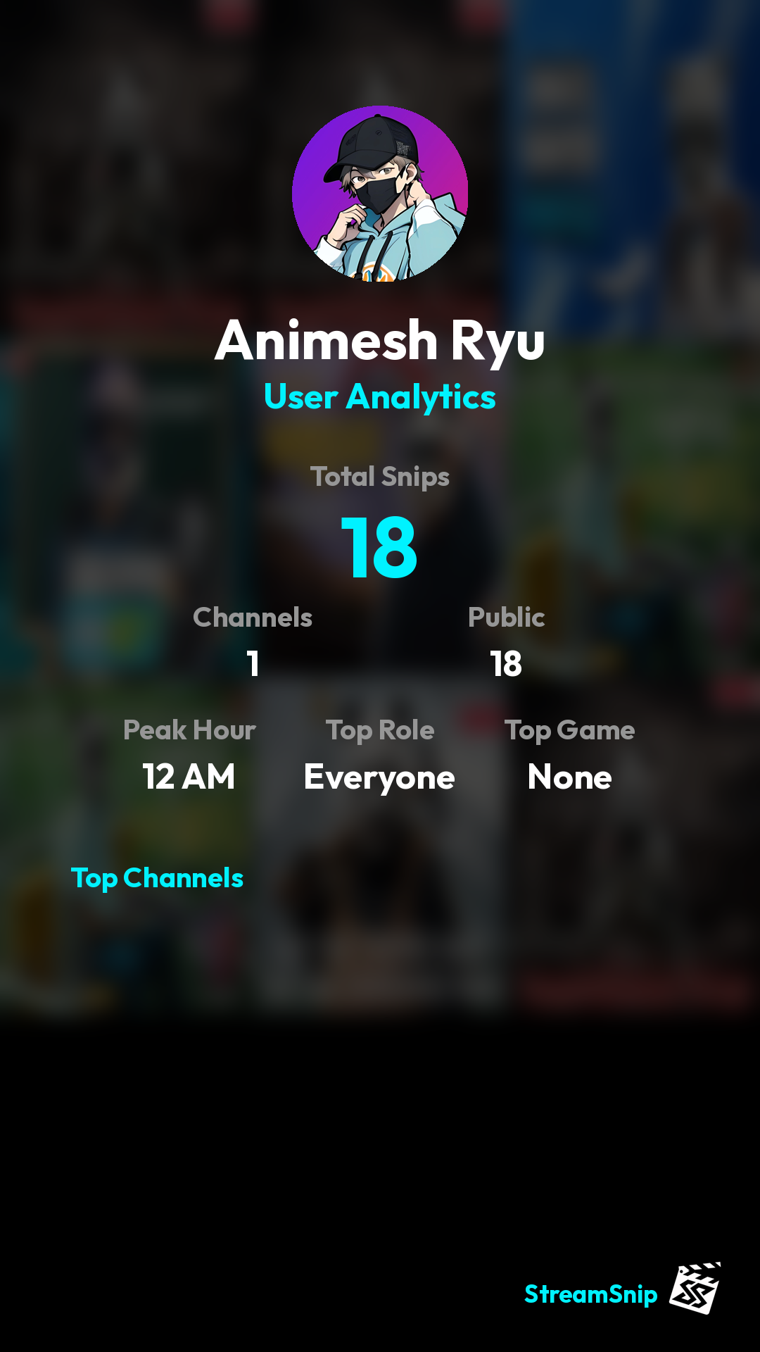 Stats Share Card