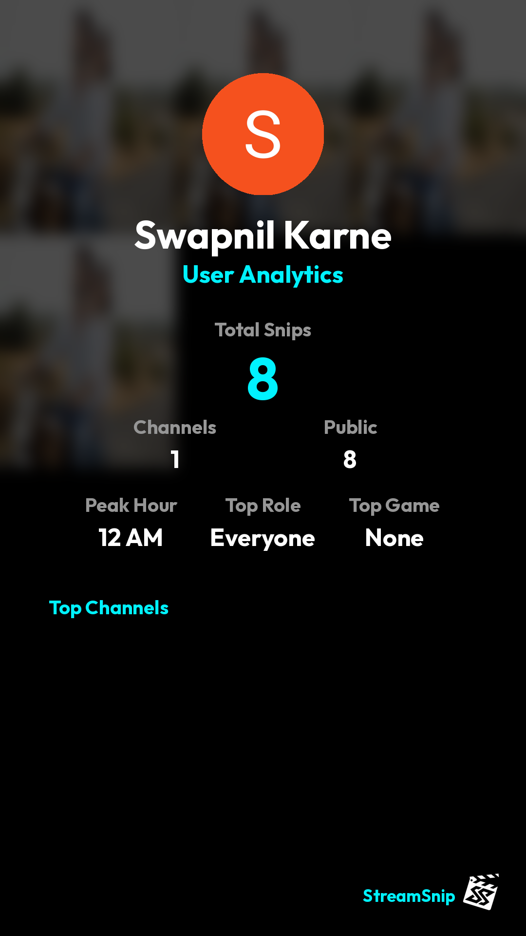 Stats Share Card