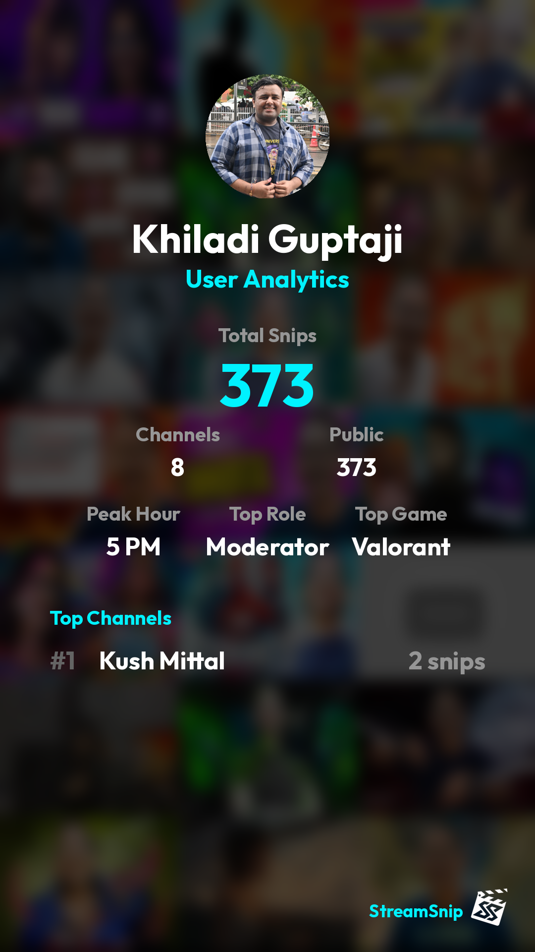 Stats Share Card