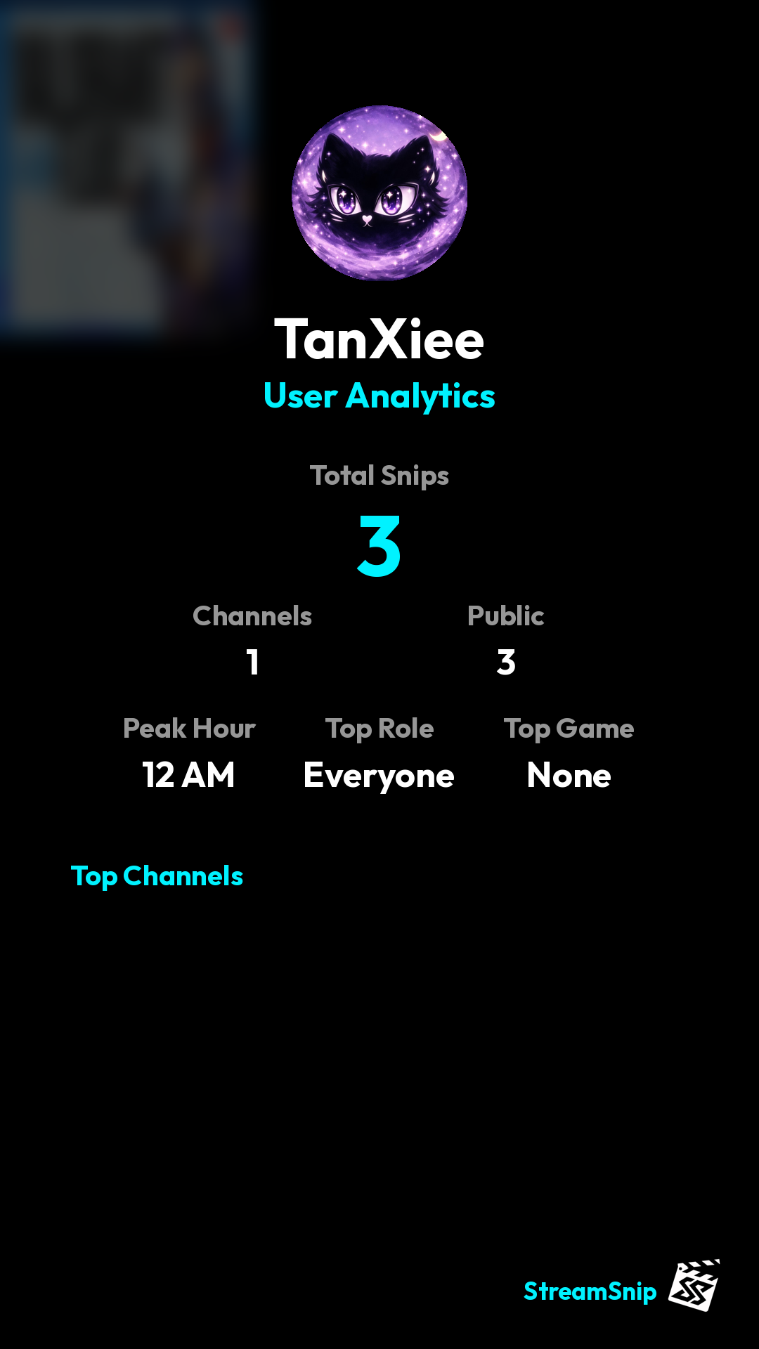 Stats Share Card