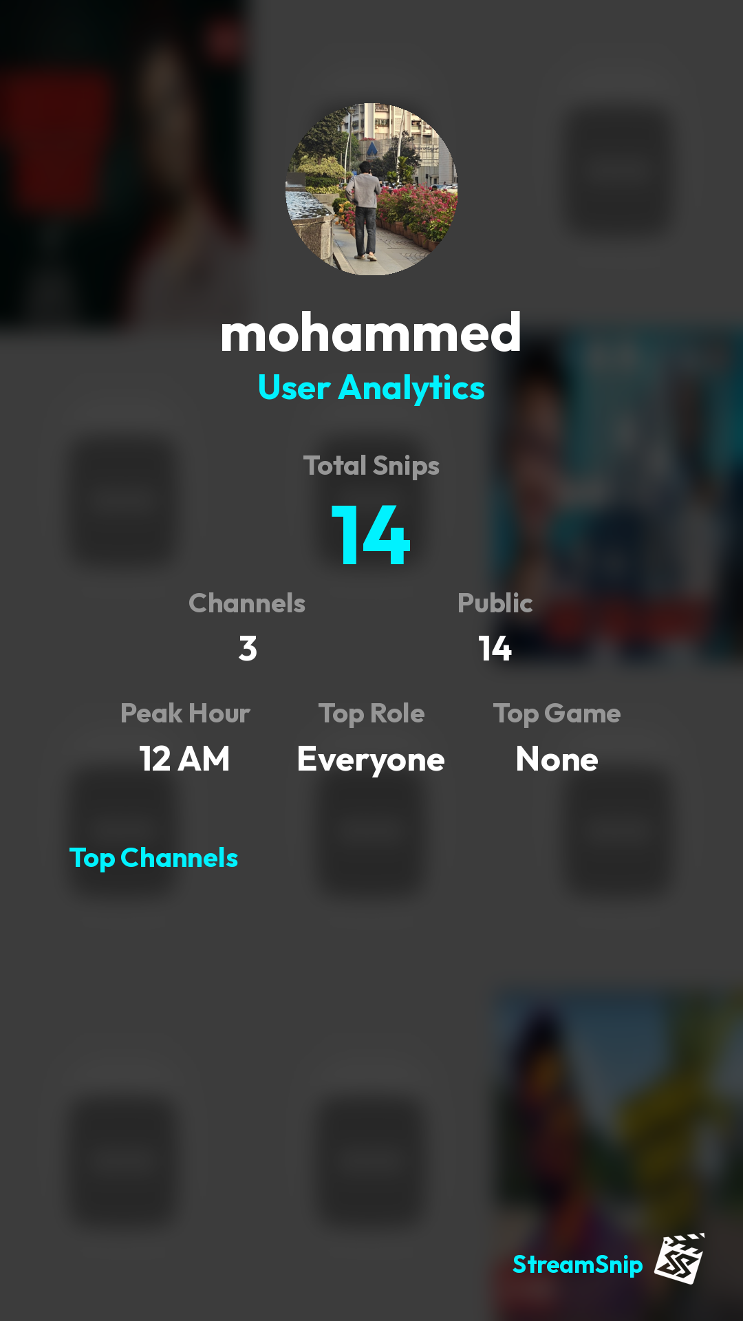 Stats Share Card