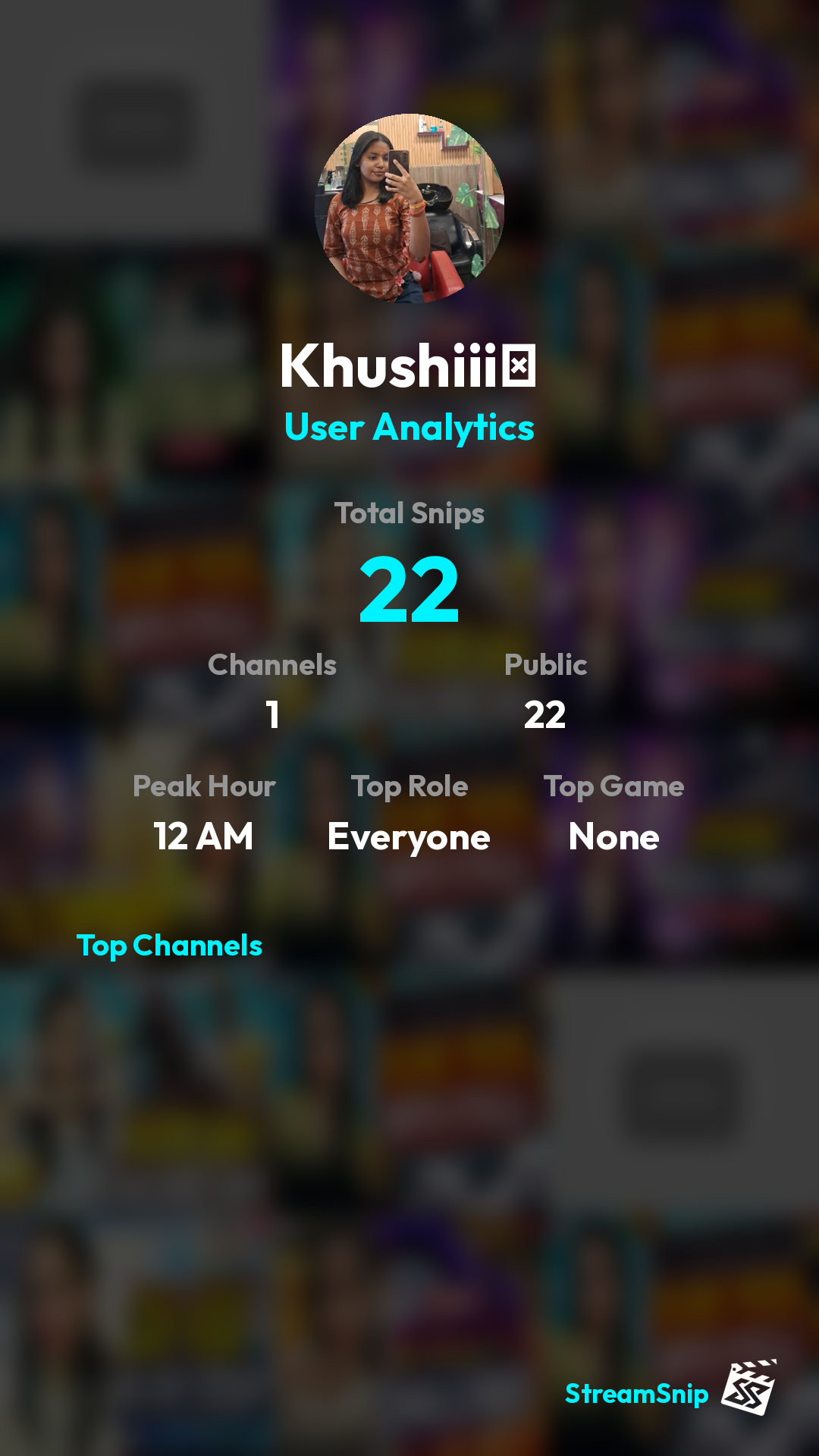 Stats Share Card