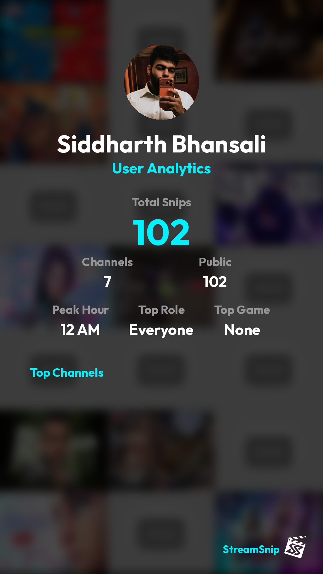 Stats Share Card