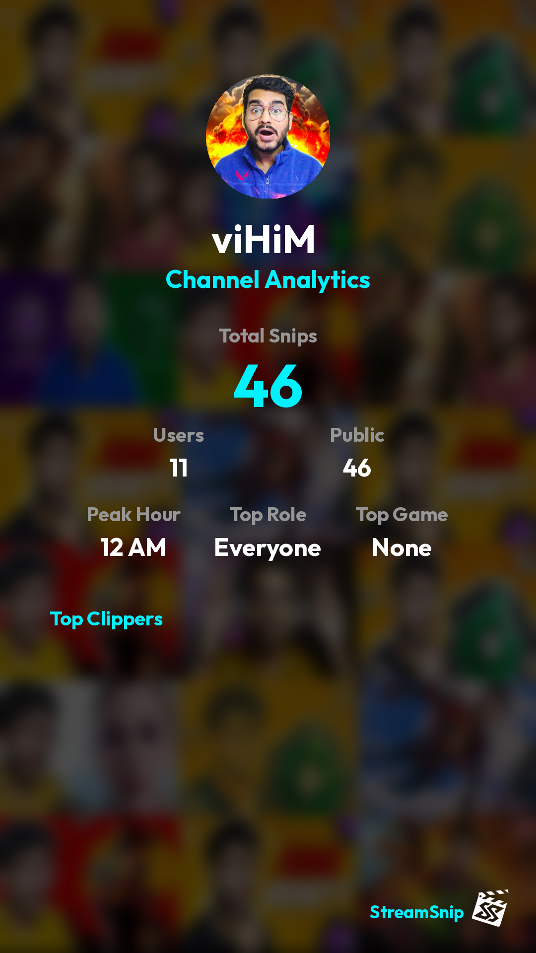 Stats Share Card