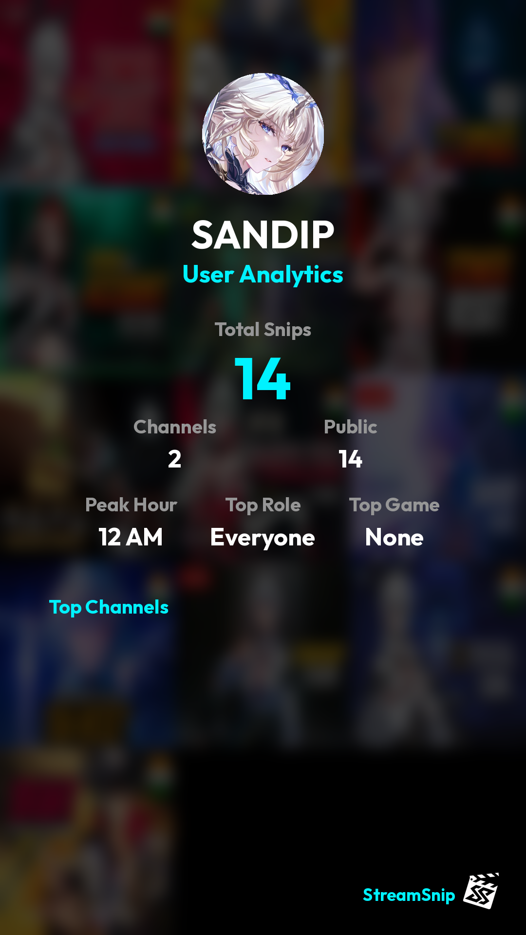 Stats Share Card