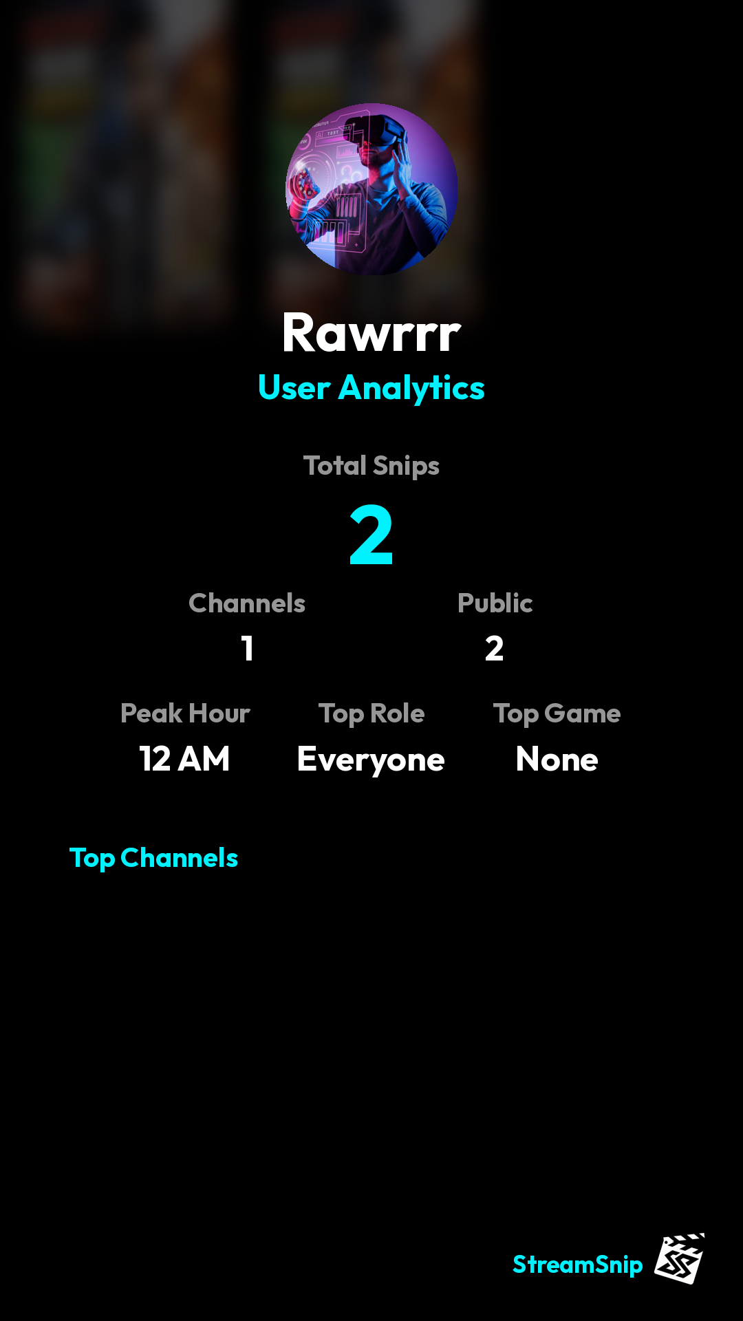 Stats Share Card
