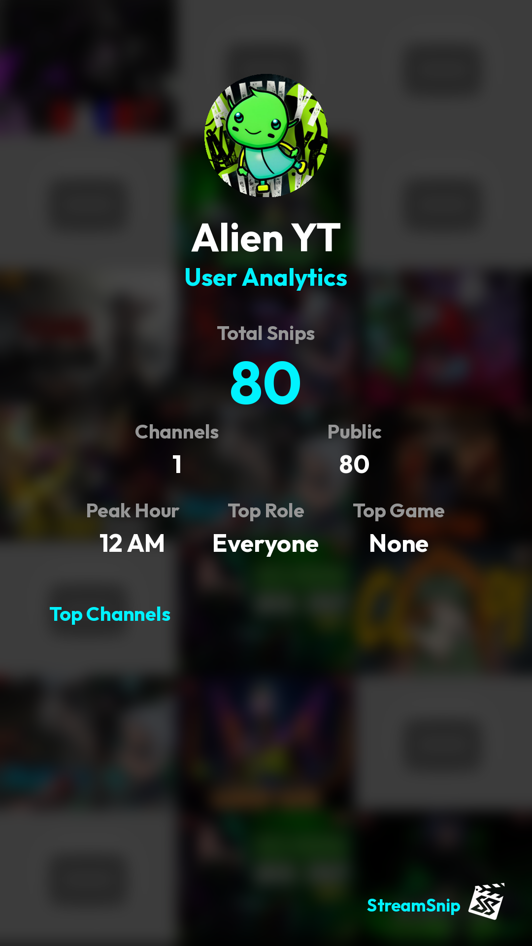 Stats Share Card