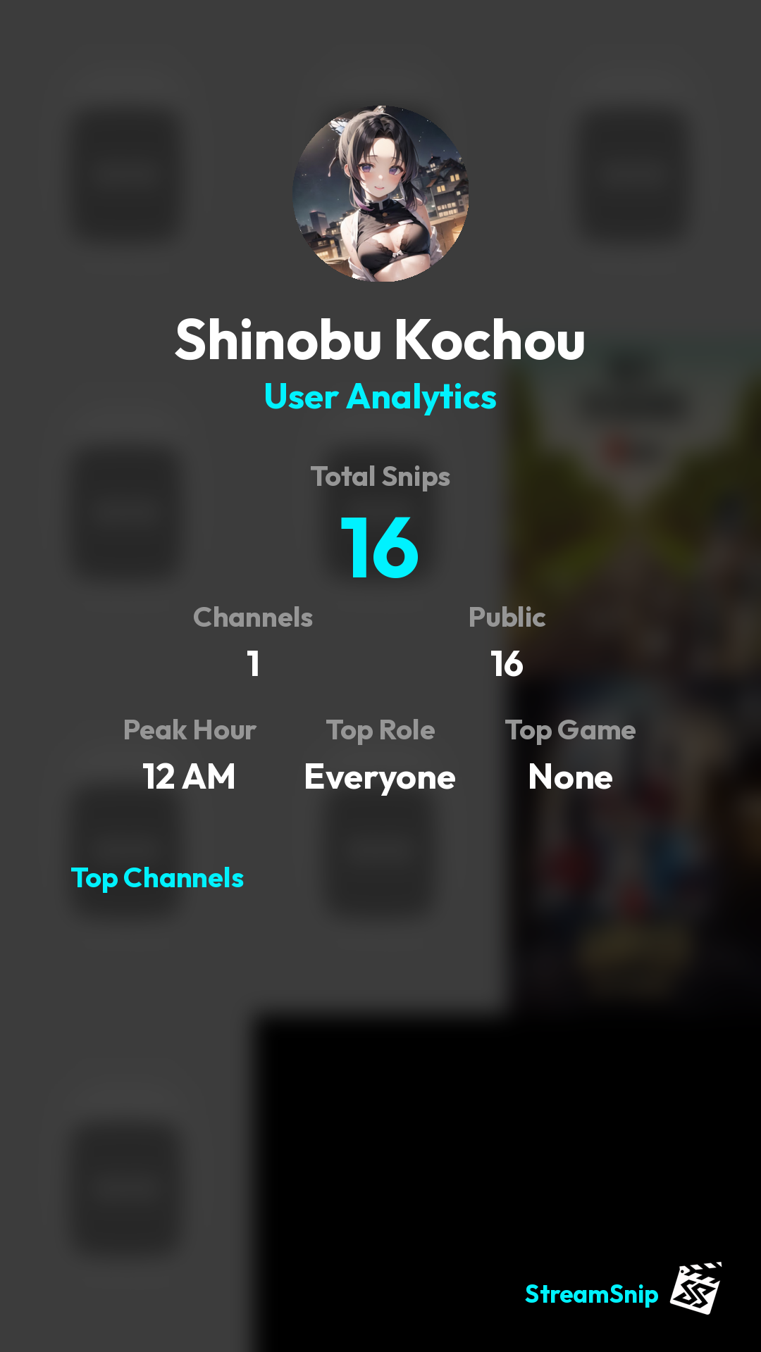 Stats Share Card