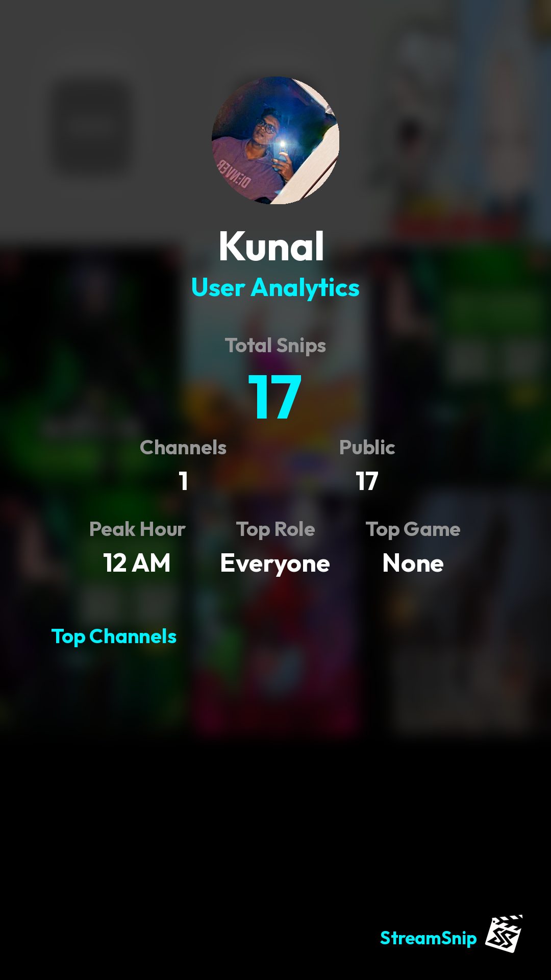 Stats Share Card