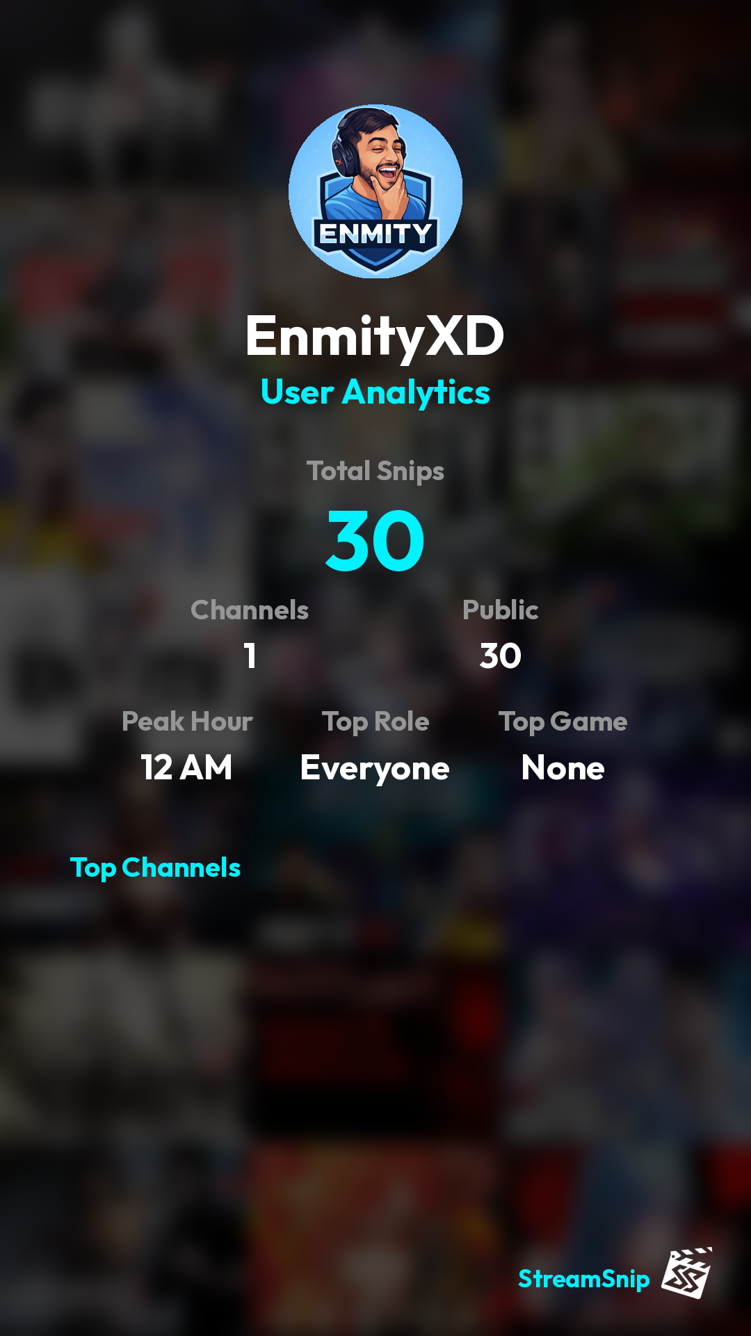 Stats Share Card