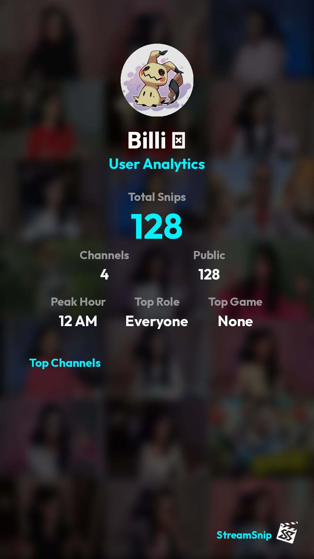 Stats Share Card